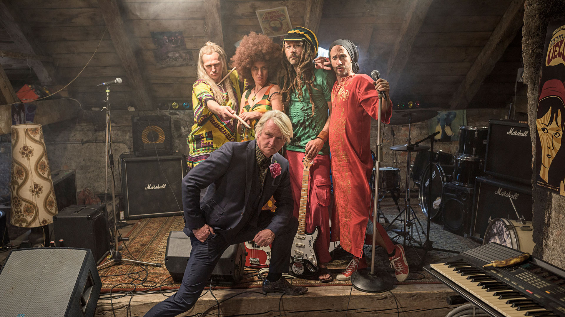 Hotel Rock'n'Roll Background