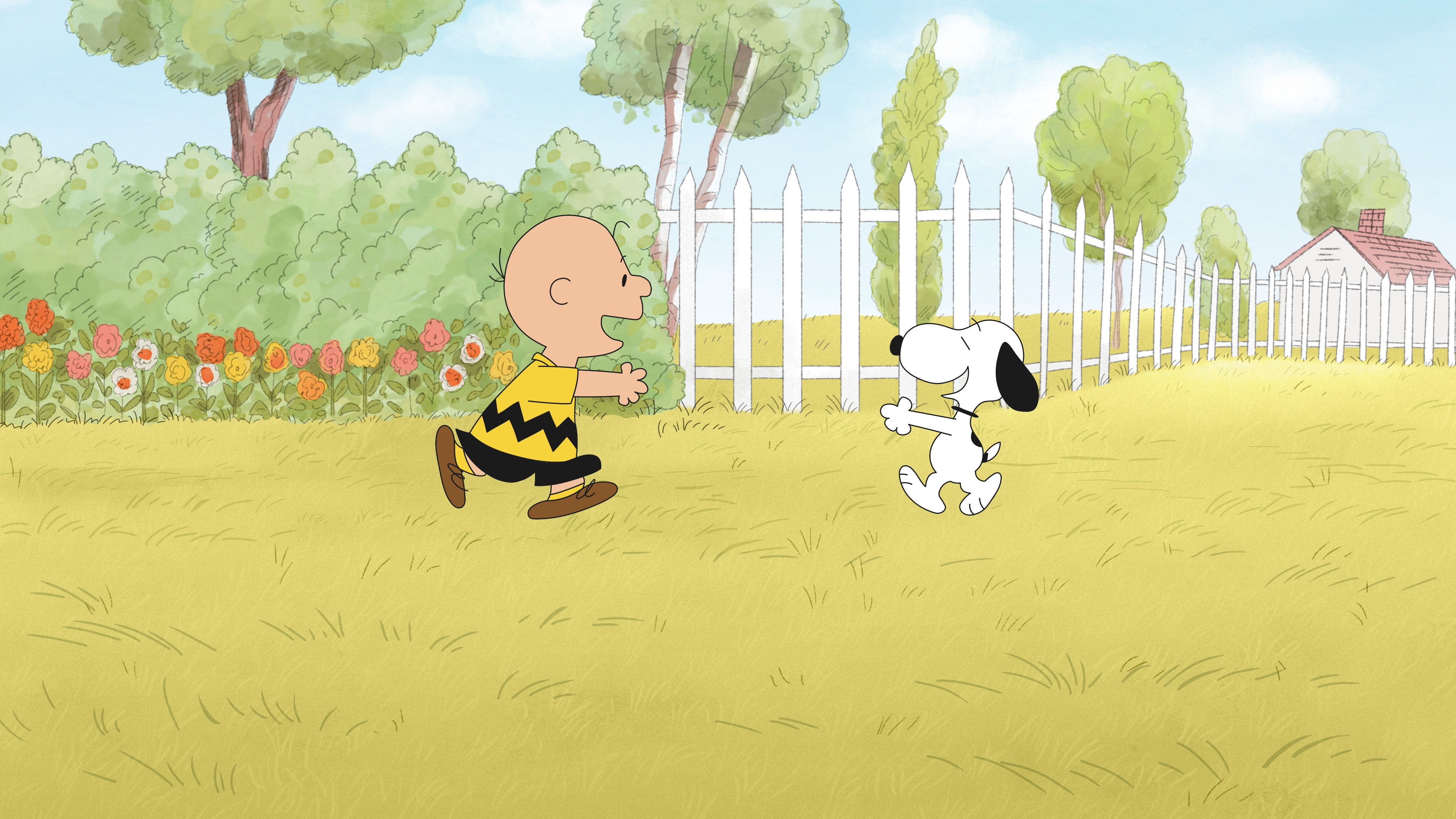 He's Your Dog, Charlie Brown Background