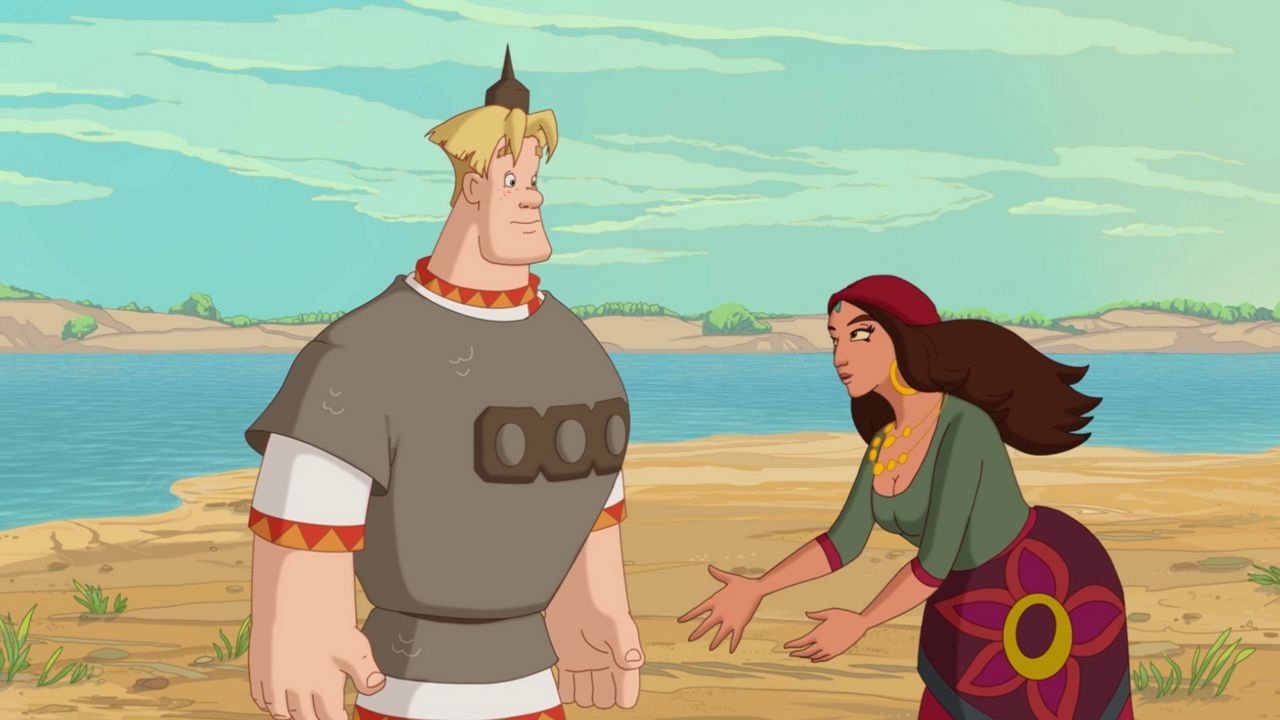 Three Heroes and Julius Caesar Background