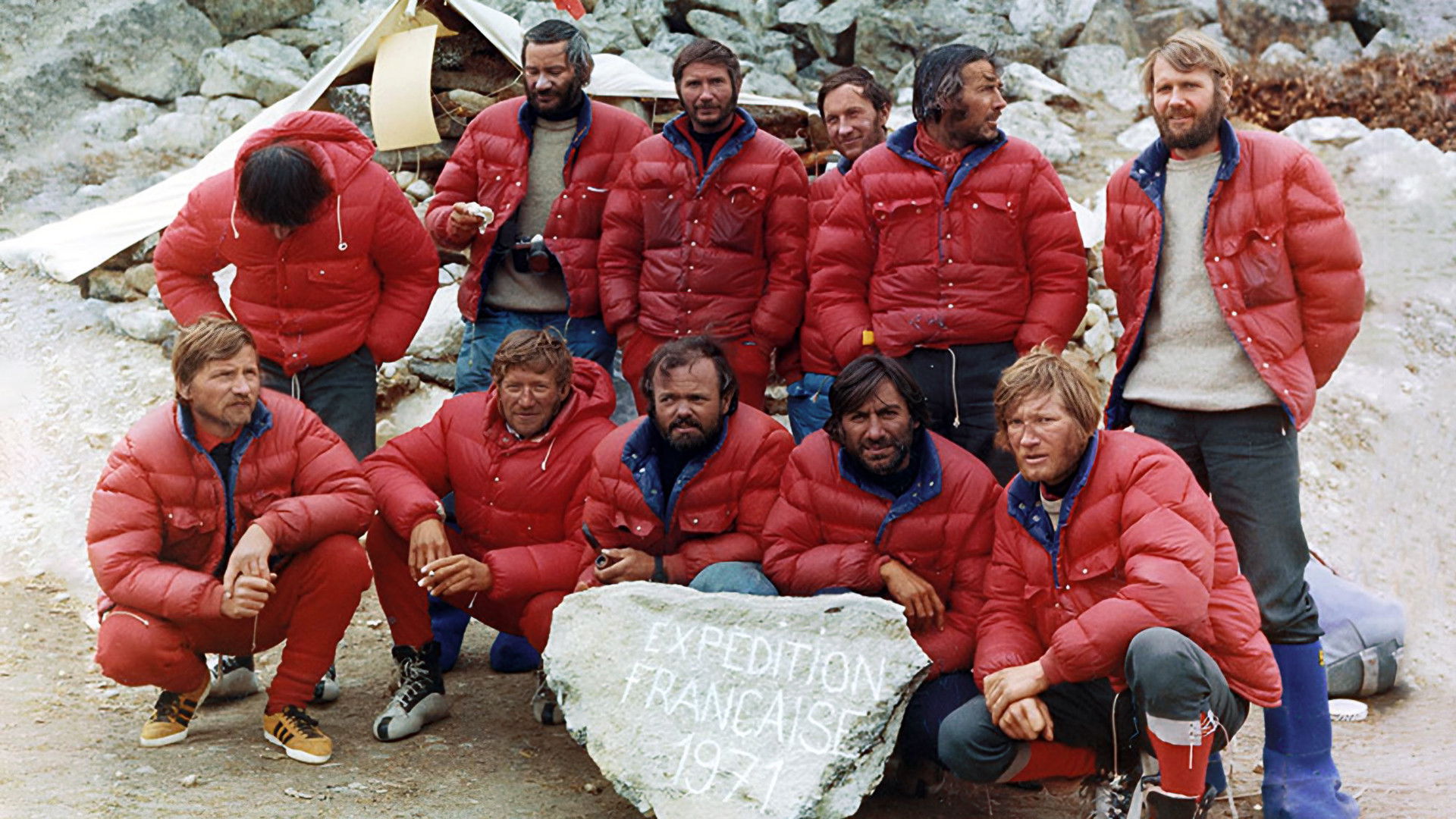 Because The Mountain Was There Background