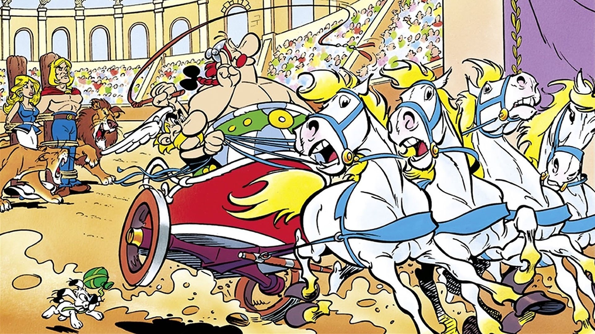 Asterix vs. Caesar Background
