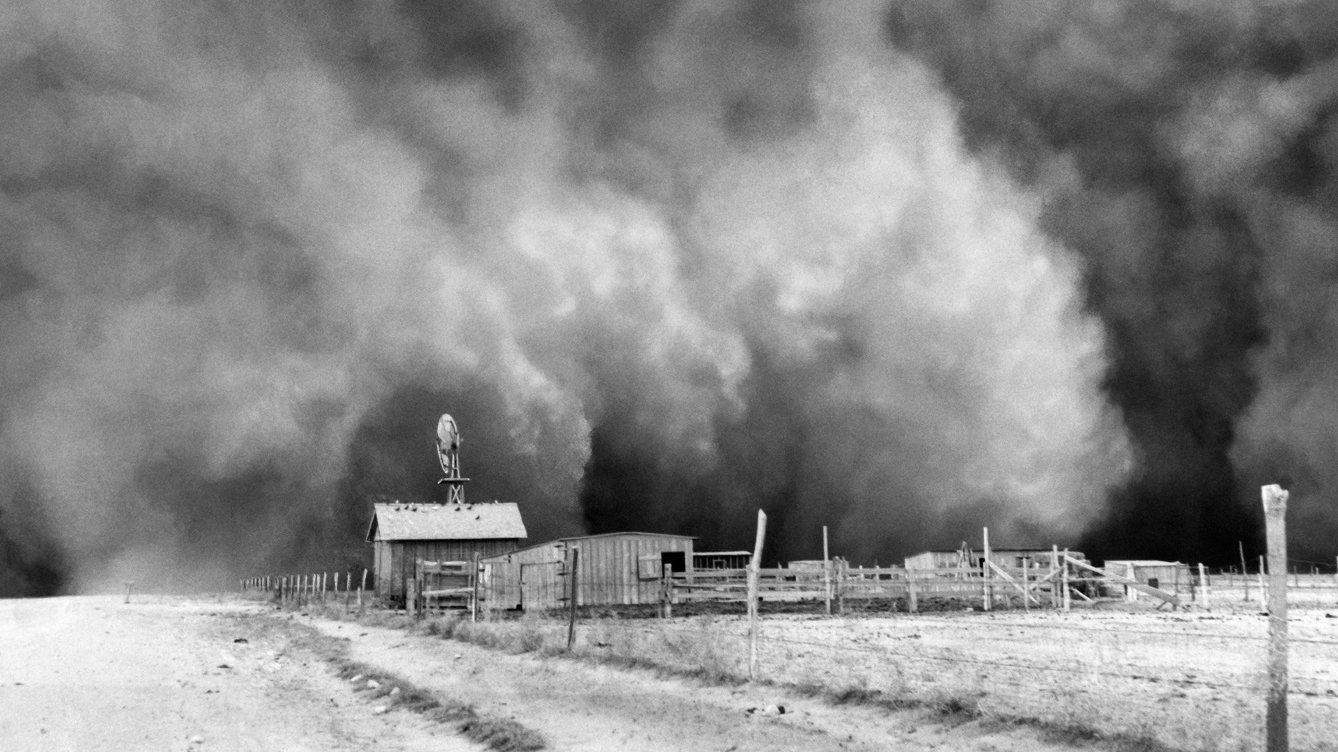 The Dust Bowl Background