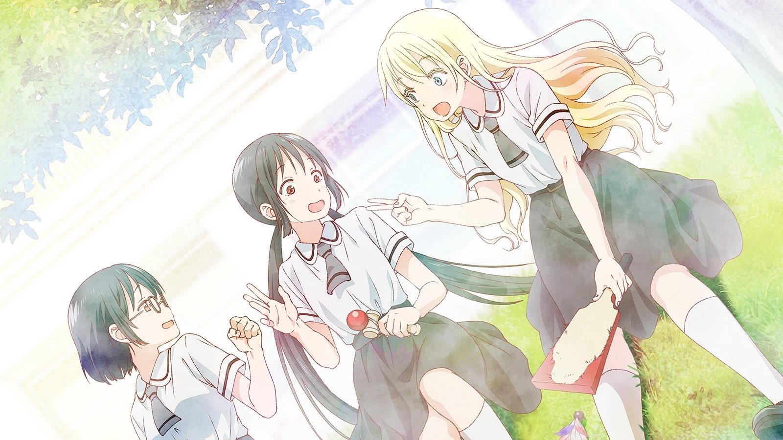 Asobi Asobase - workshop of fun - Background