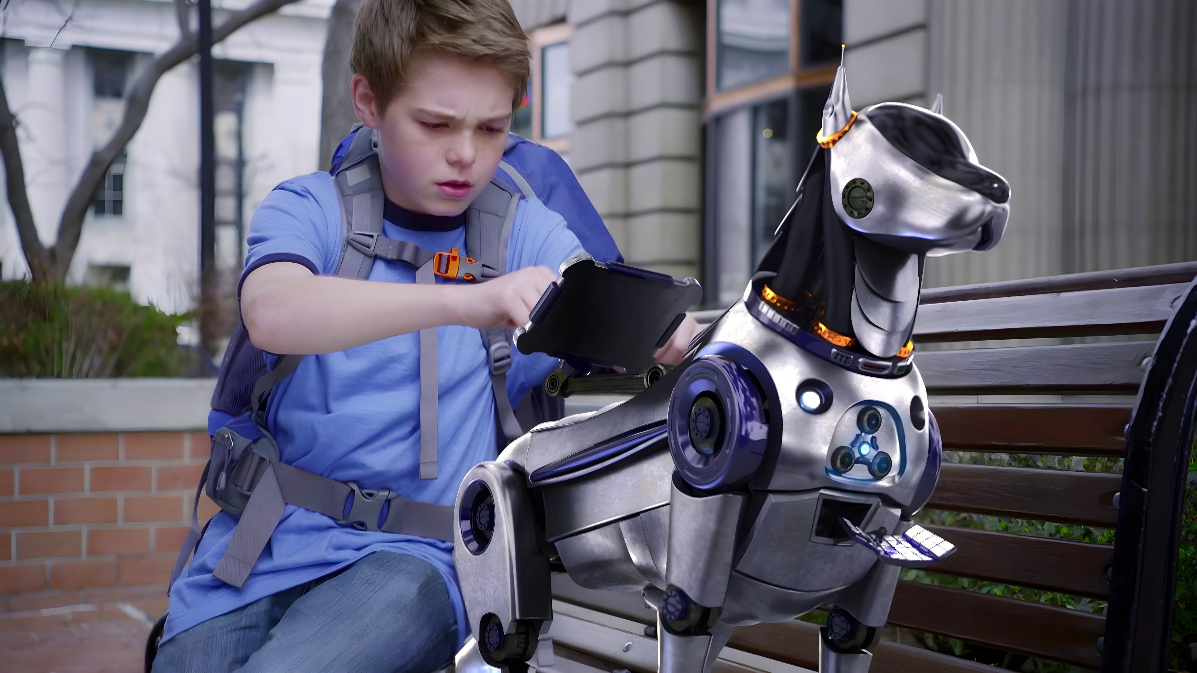 The Adventures of RoboRex Background