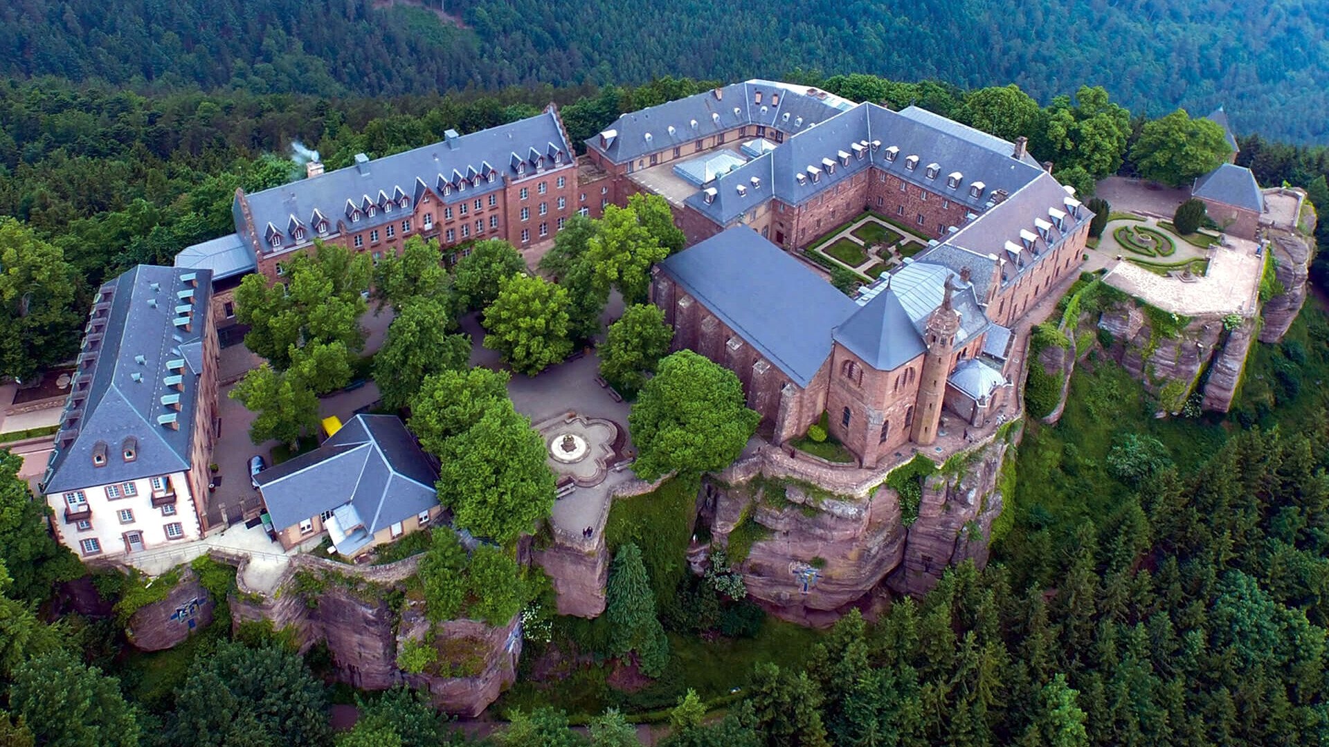 Monasteries of Europe Background