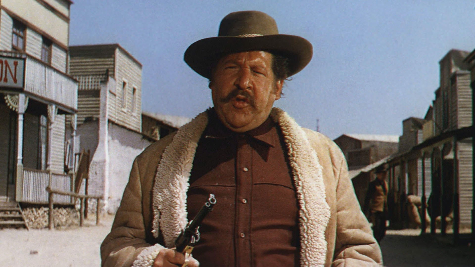 Clint el solitario Background