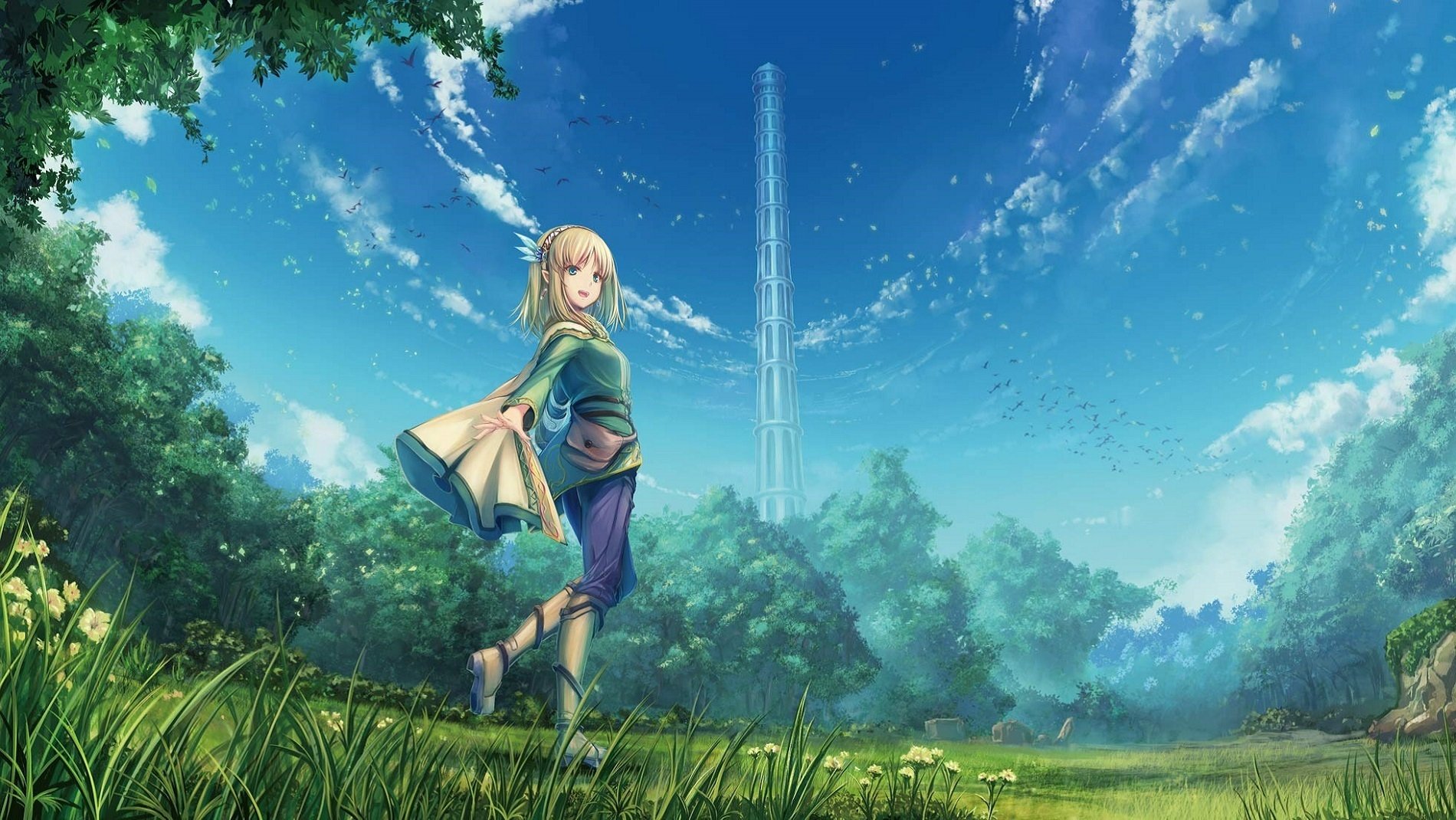 In the Land of Leadale Background