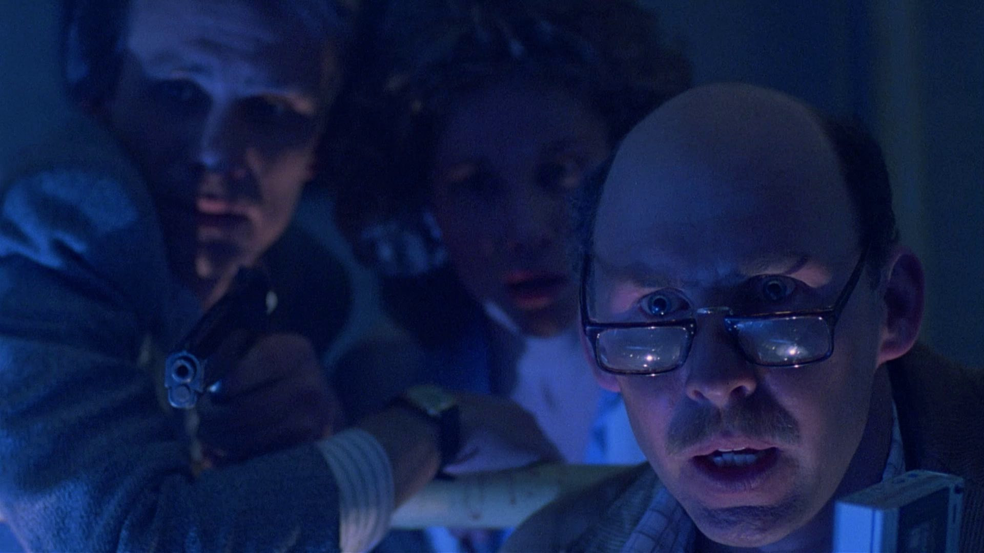 Blue Monkey Background