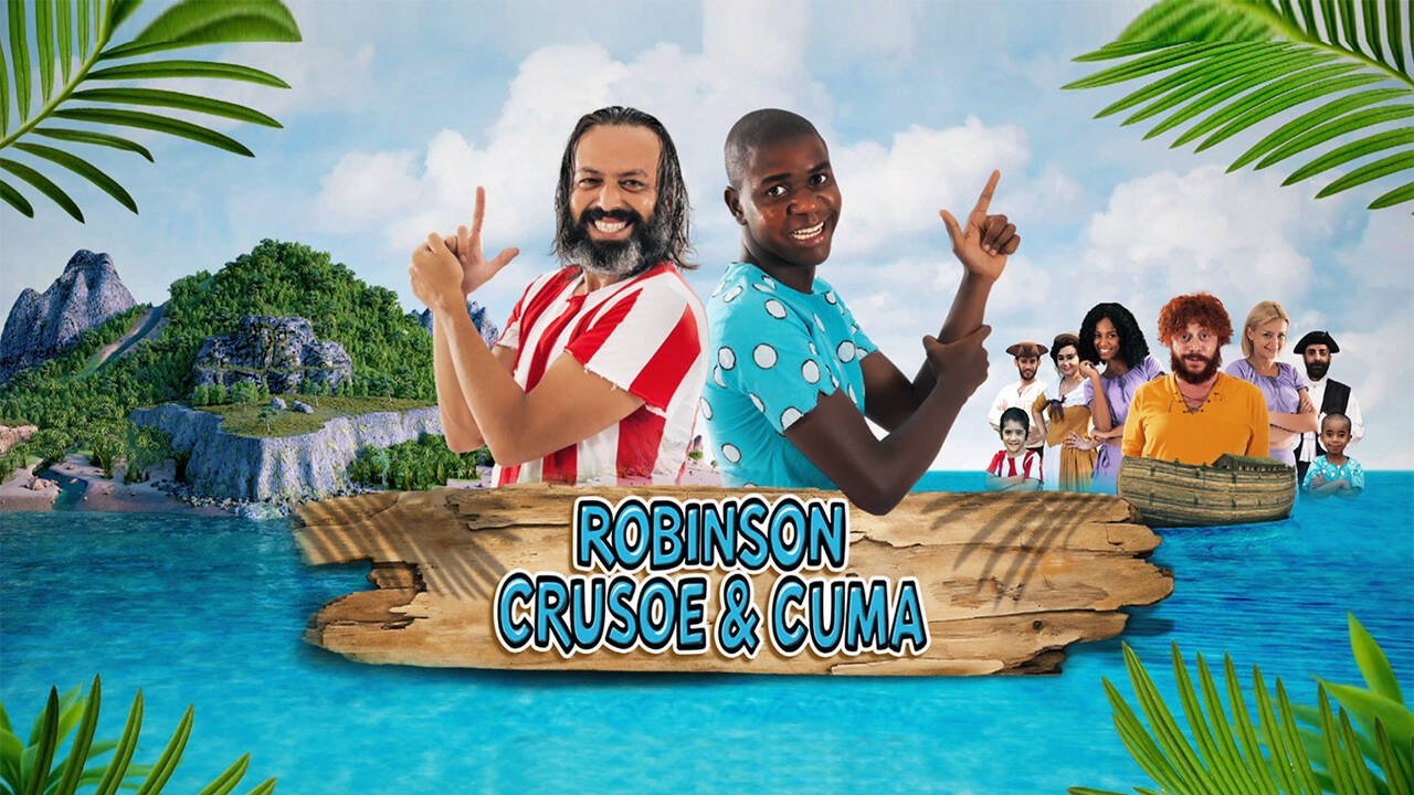 Robinson Crusoe and Friday Background