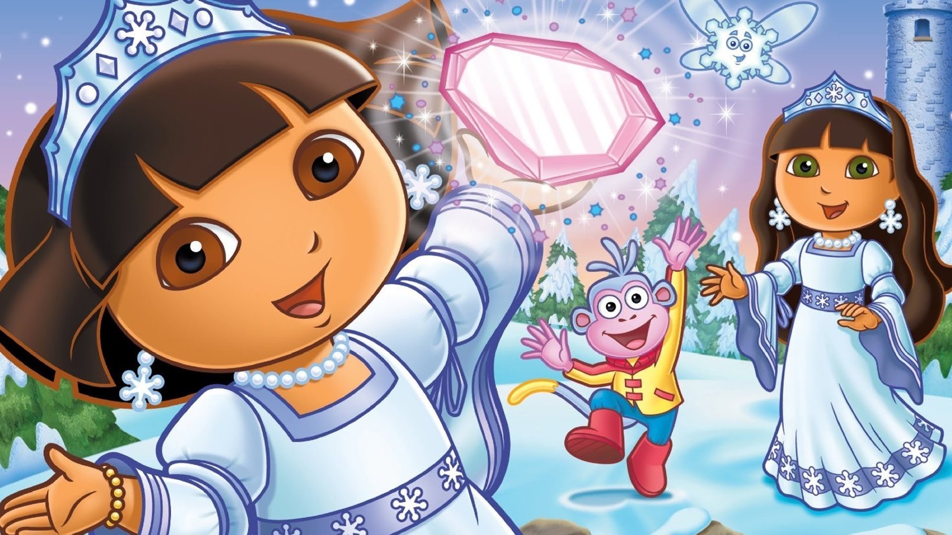 Dora Saves the Snow Princess Background