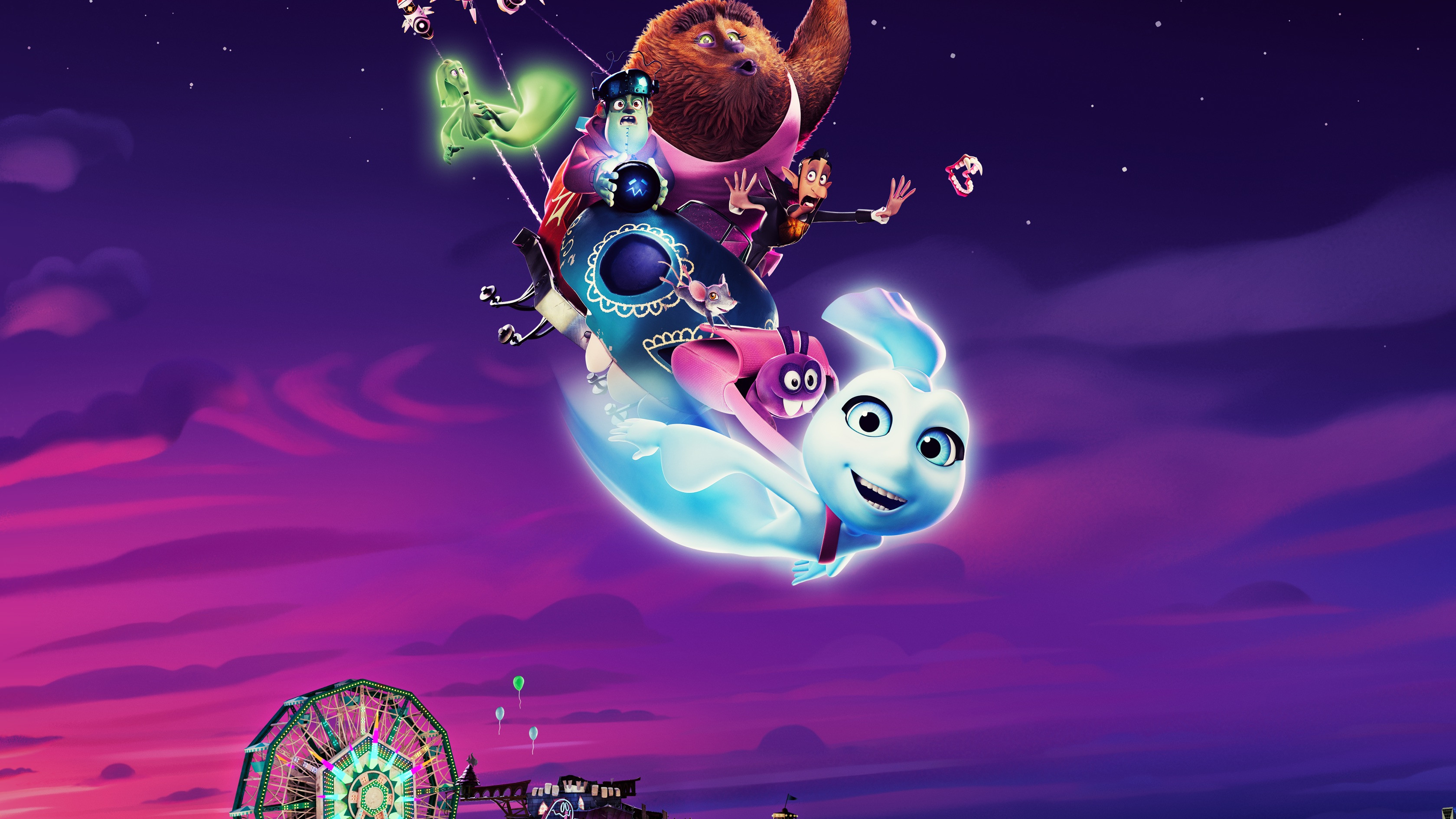 Elli and her Monster Team Background