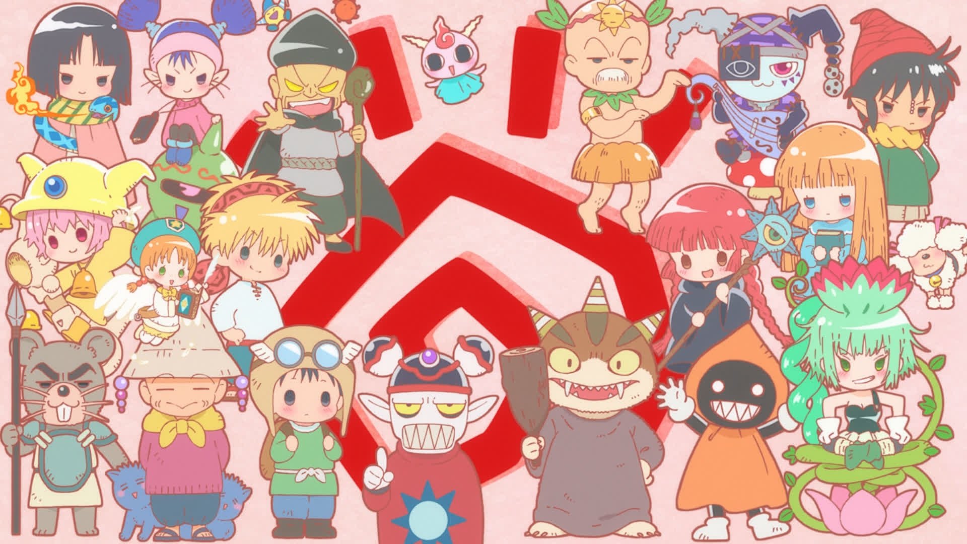 Magical Circle Guruguru Background