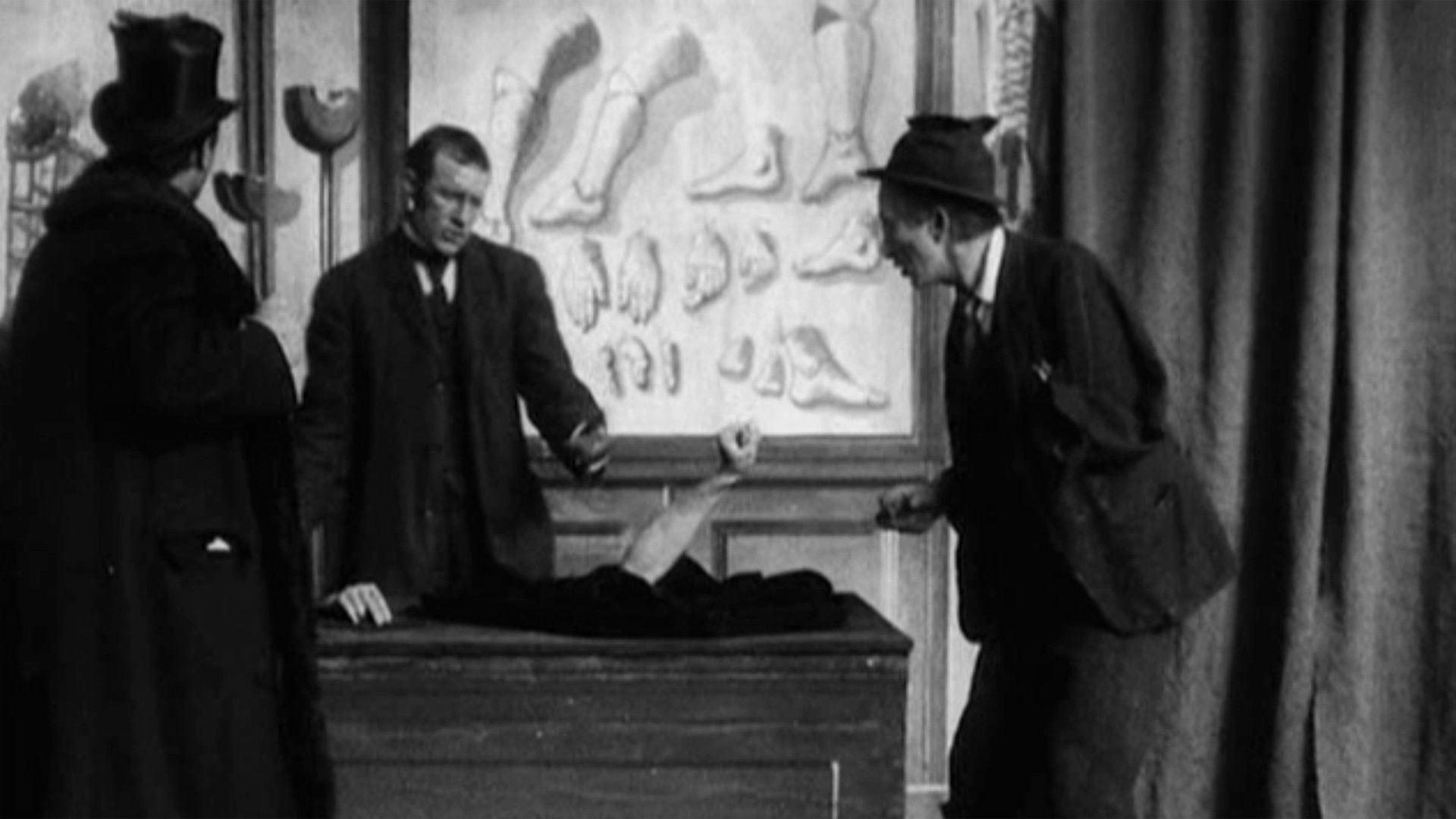 The Thieving Hand Background