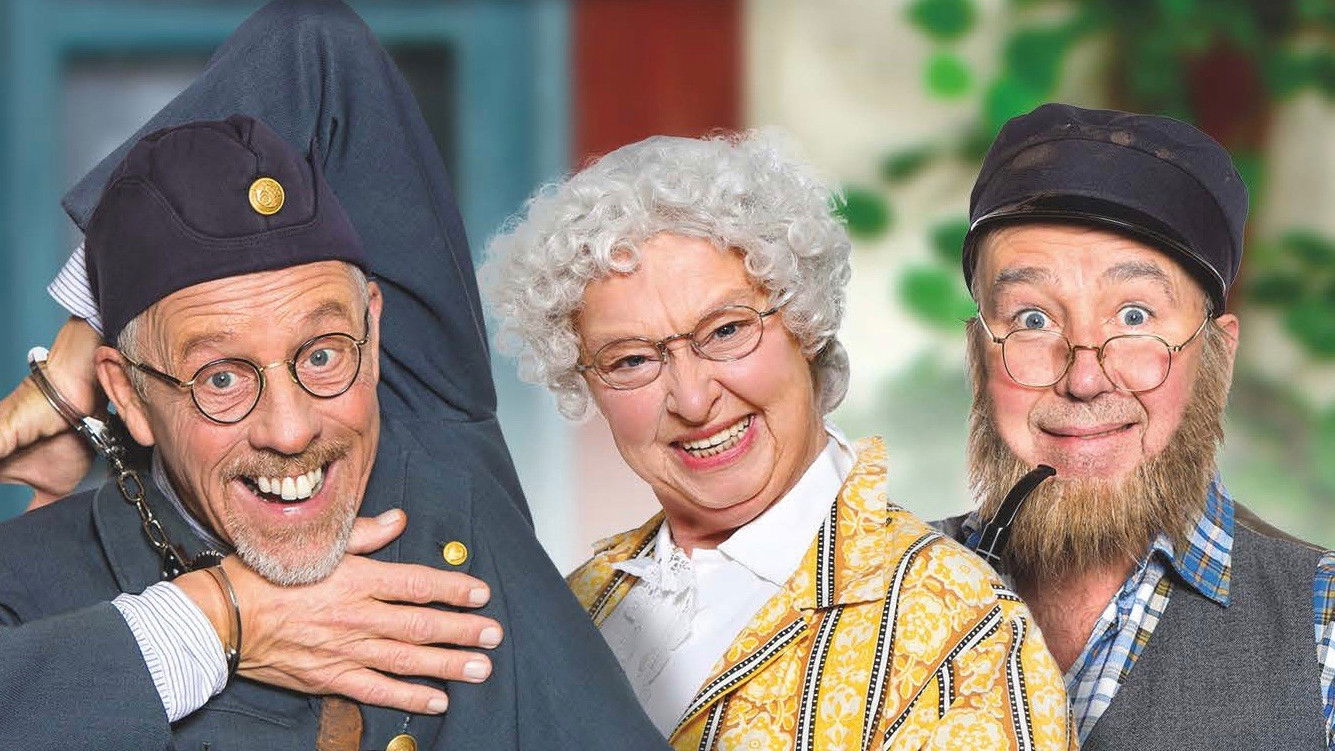 Jäkelskap i kikar'n Background