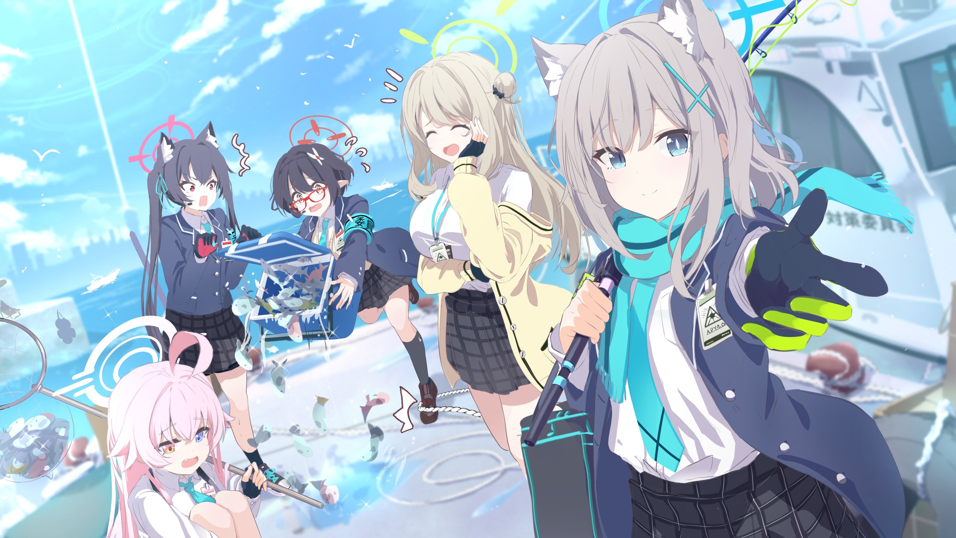 Blue Archive the Animation Background