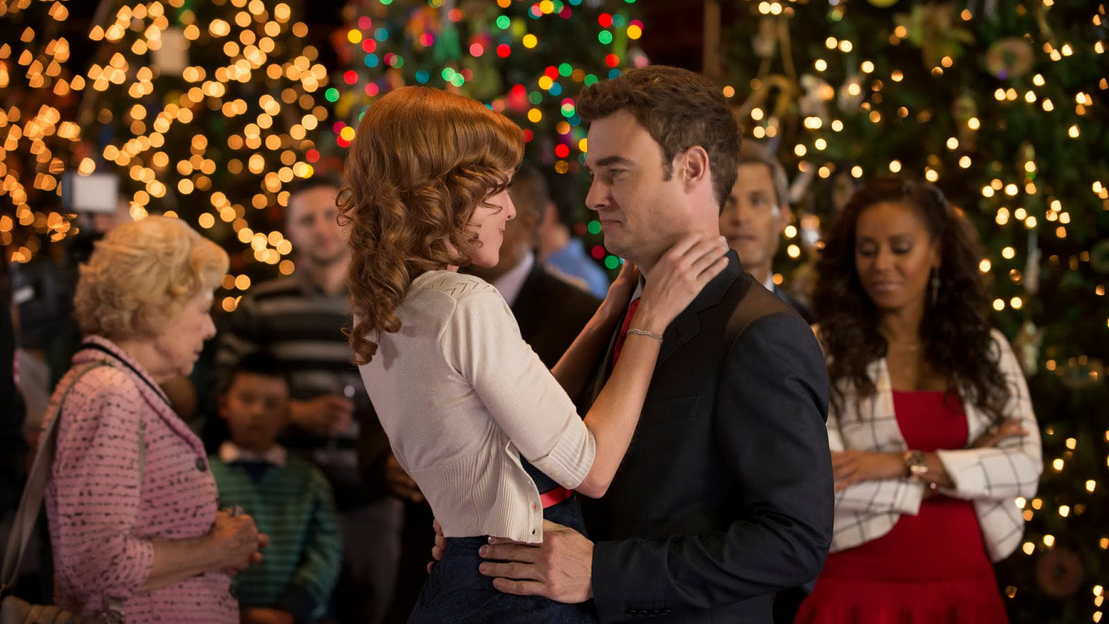 The Twelve Trees of Christmas Background