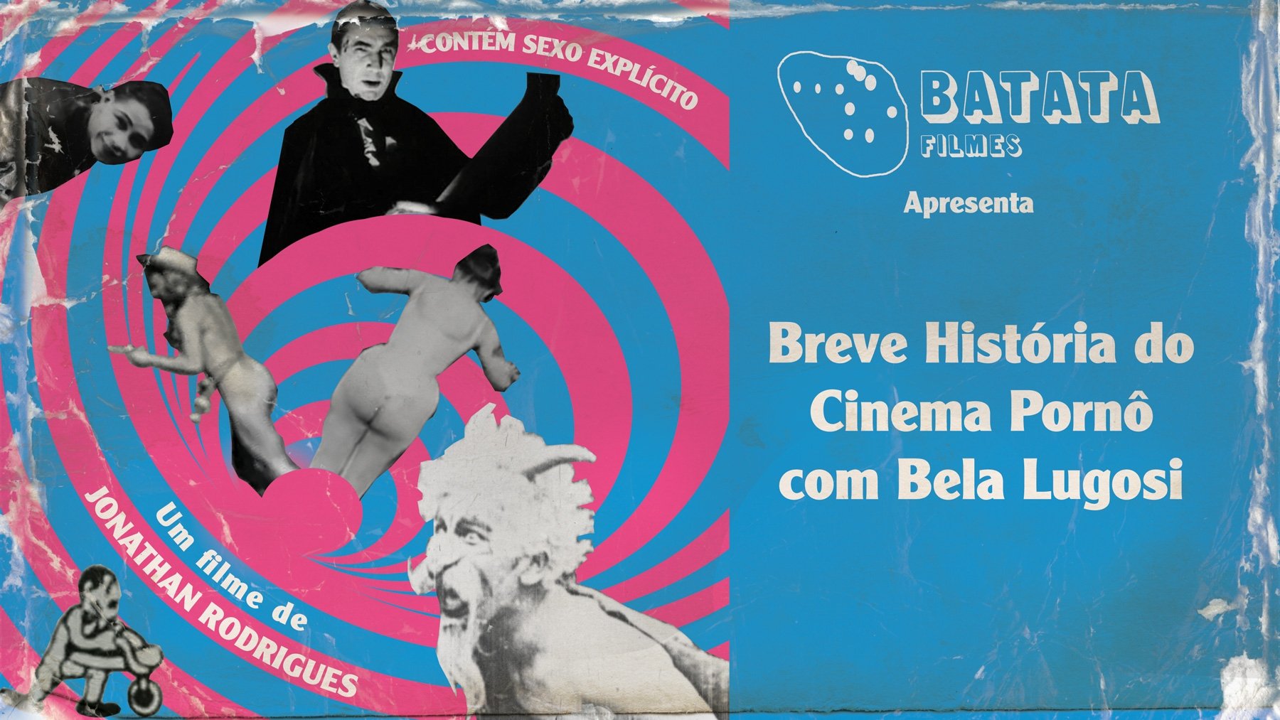 A Brief History of Porn Cinema with Bela Lugosi Background