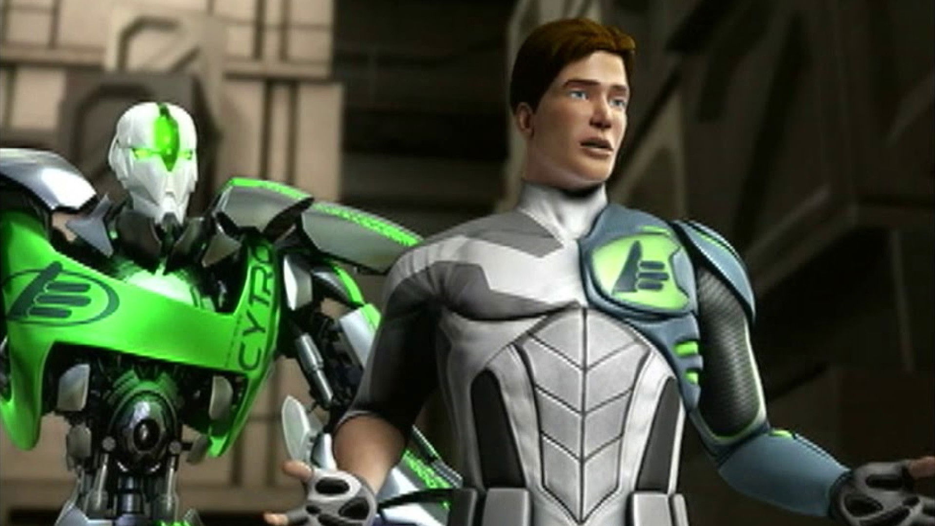 Max Steel vs The Toxic Legion Background