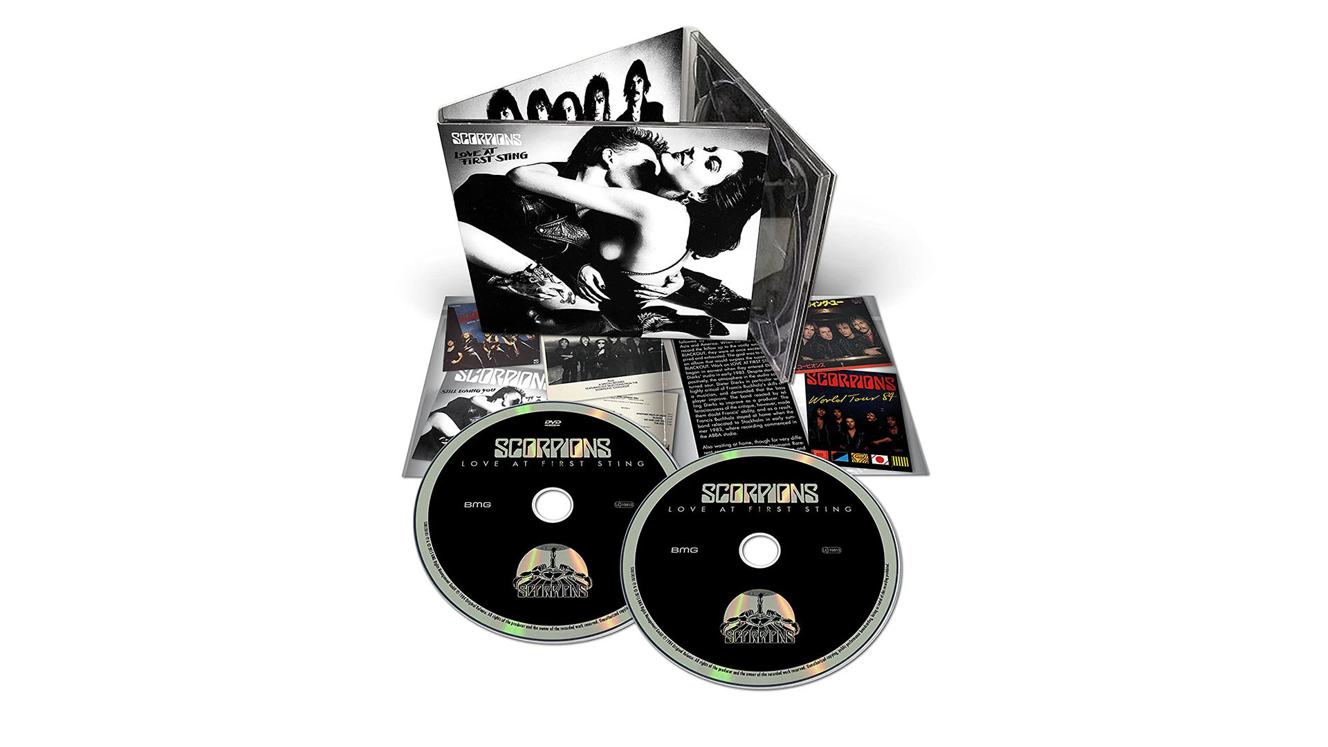 Scorpions: Love At First Sting: 50th Band Anniversary Background