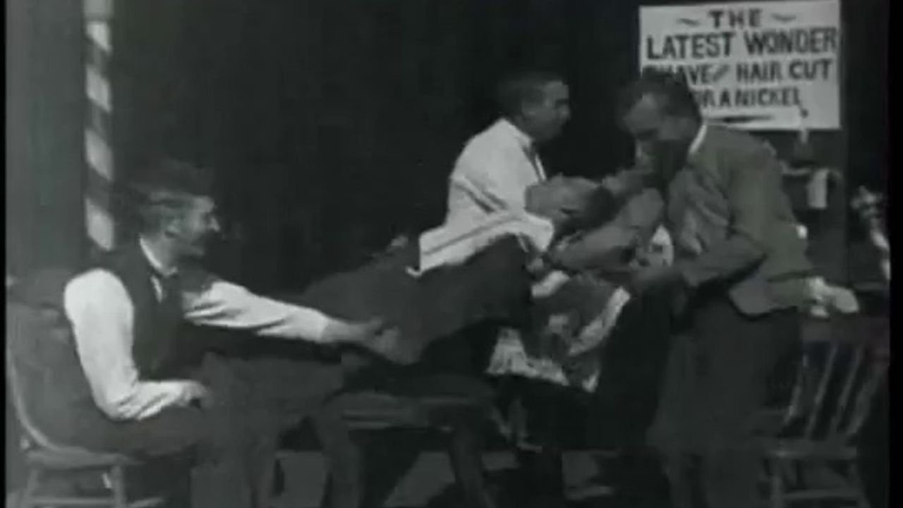 The Barber Shop Background