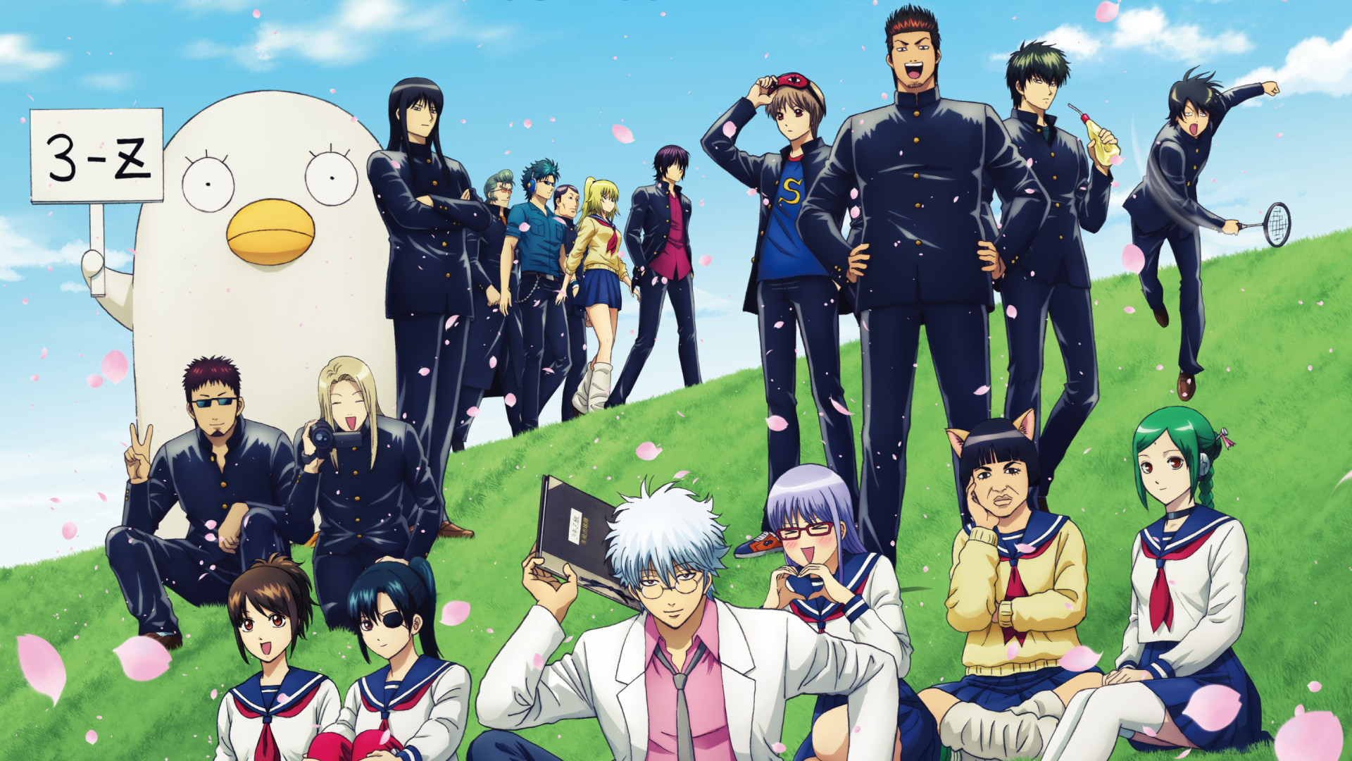 GINTAMA - Mr. Ginpachi's Zany Class Background