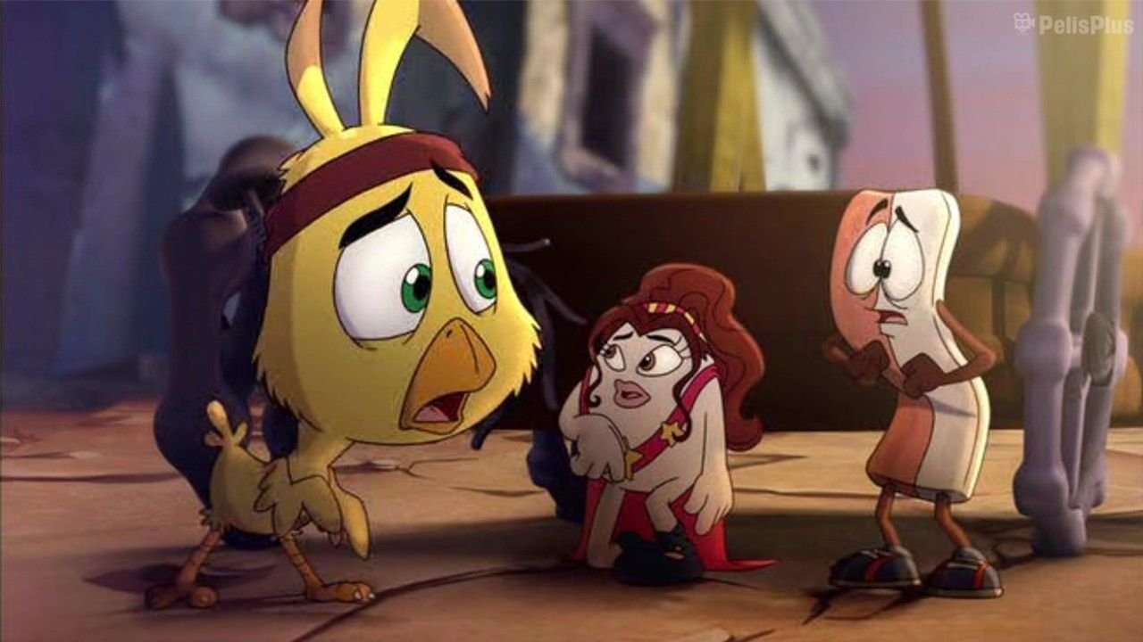 Otra película de huevos y un pollo Background