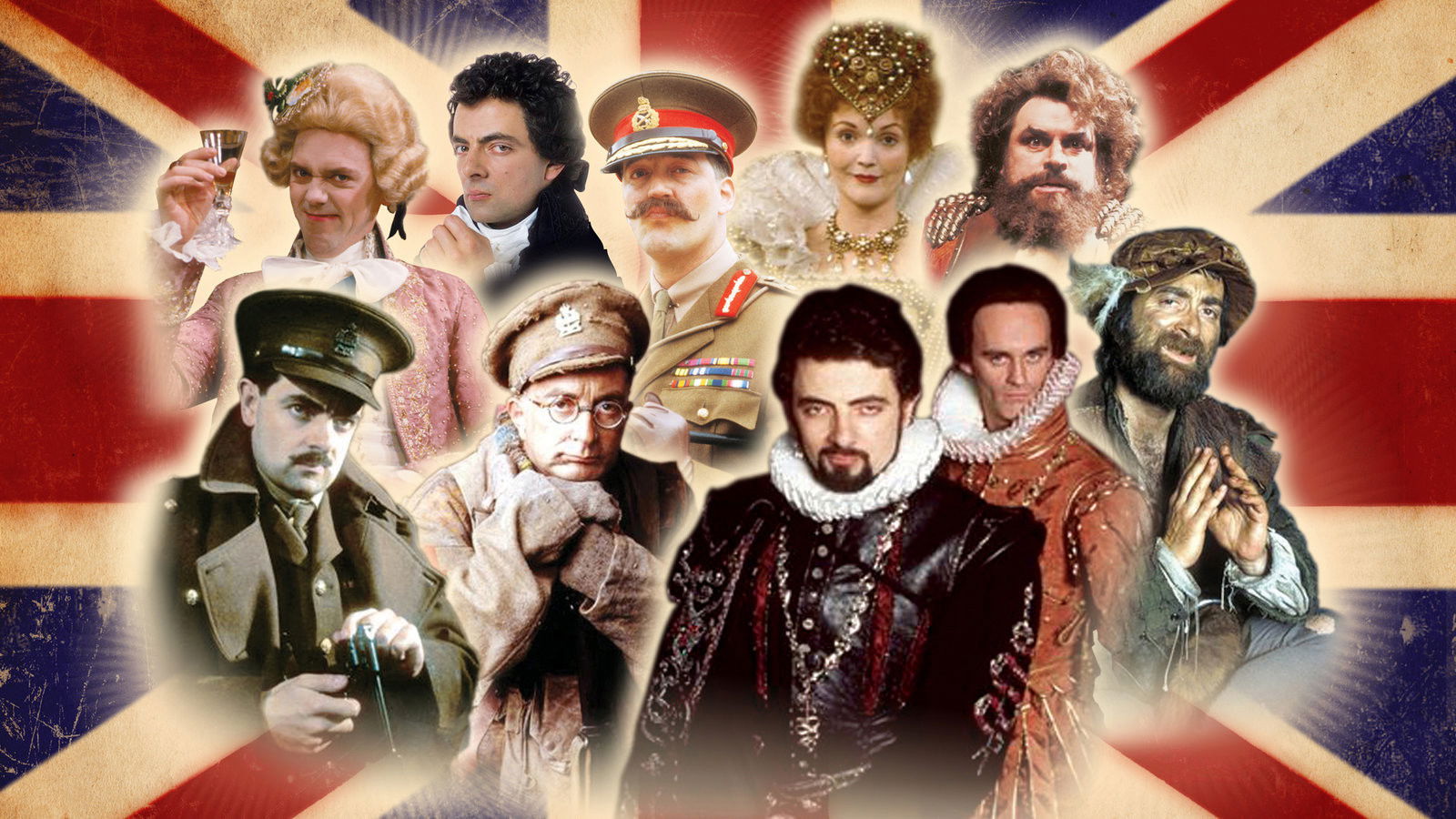 Blackadder Exclusive: The Whole Rotten Saga Background