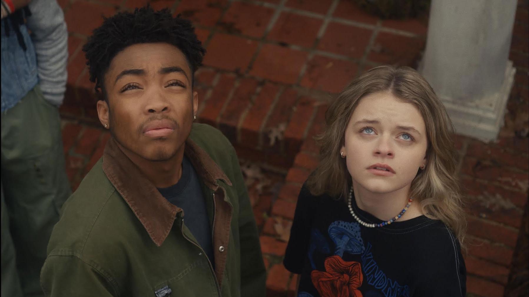 Landscape with Invisible Hand Background