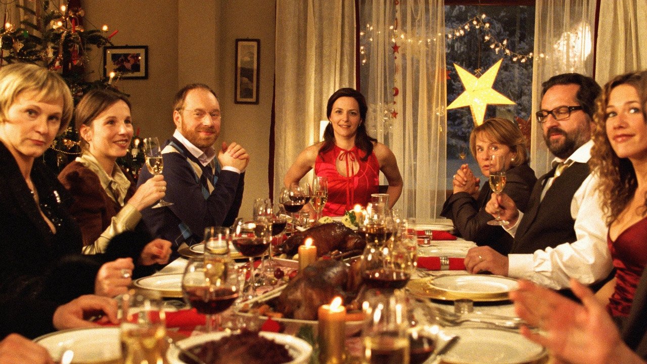 Messy Christmas Background