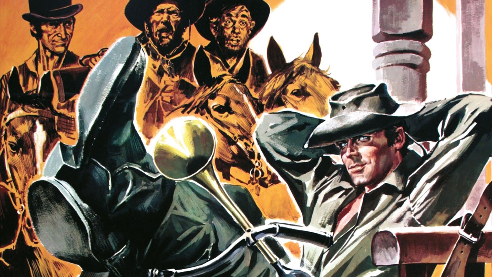 Man of the East Background