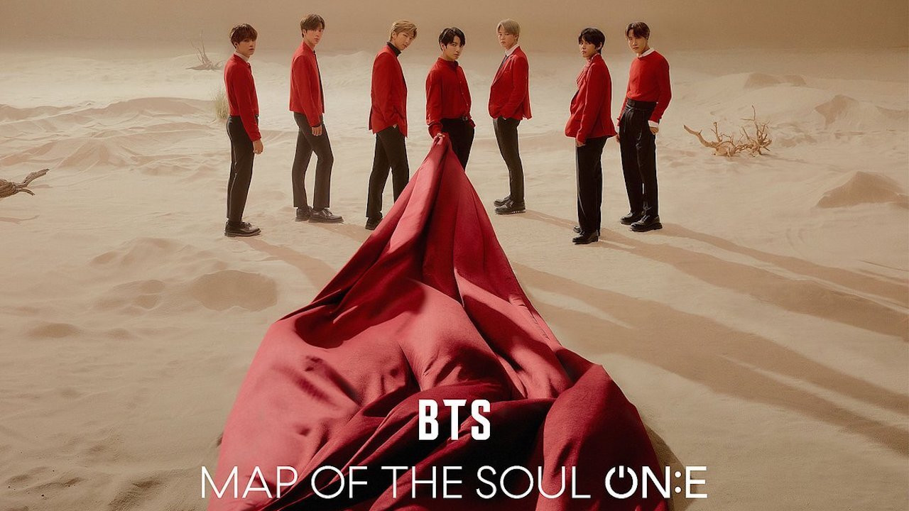 BTS MAP OF THE SOUL ON:E DVD Background