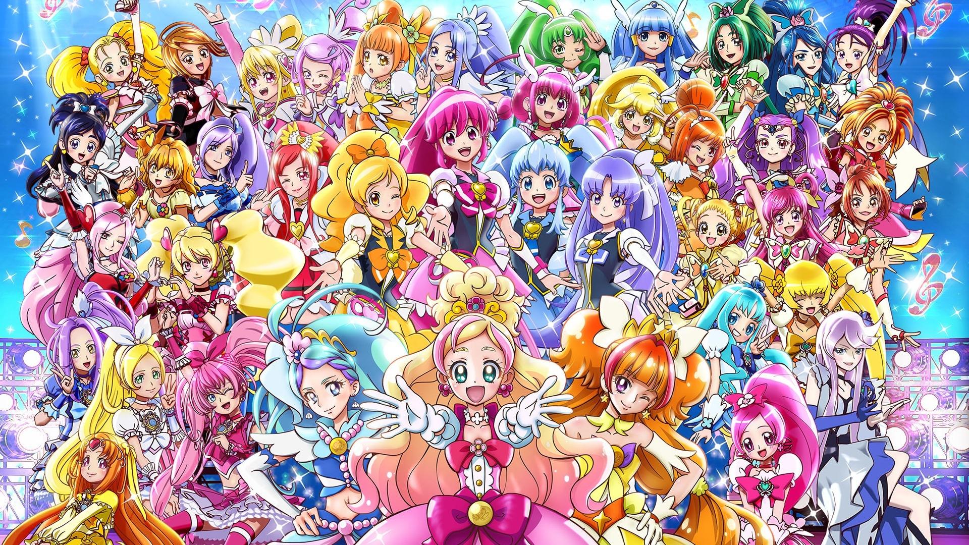 Pretty Cure All Stars: Spring Carnival Background