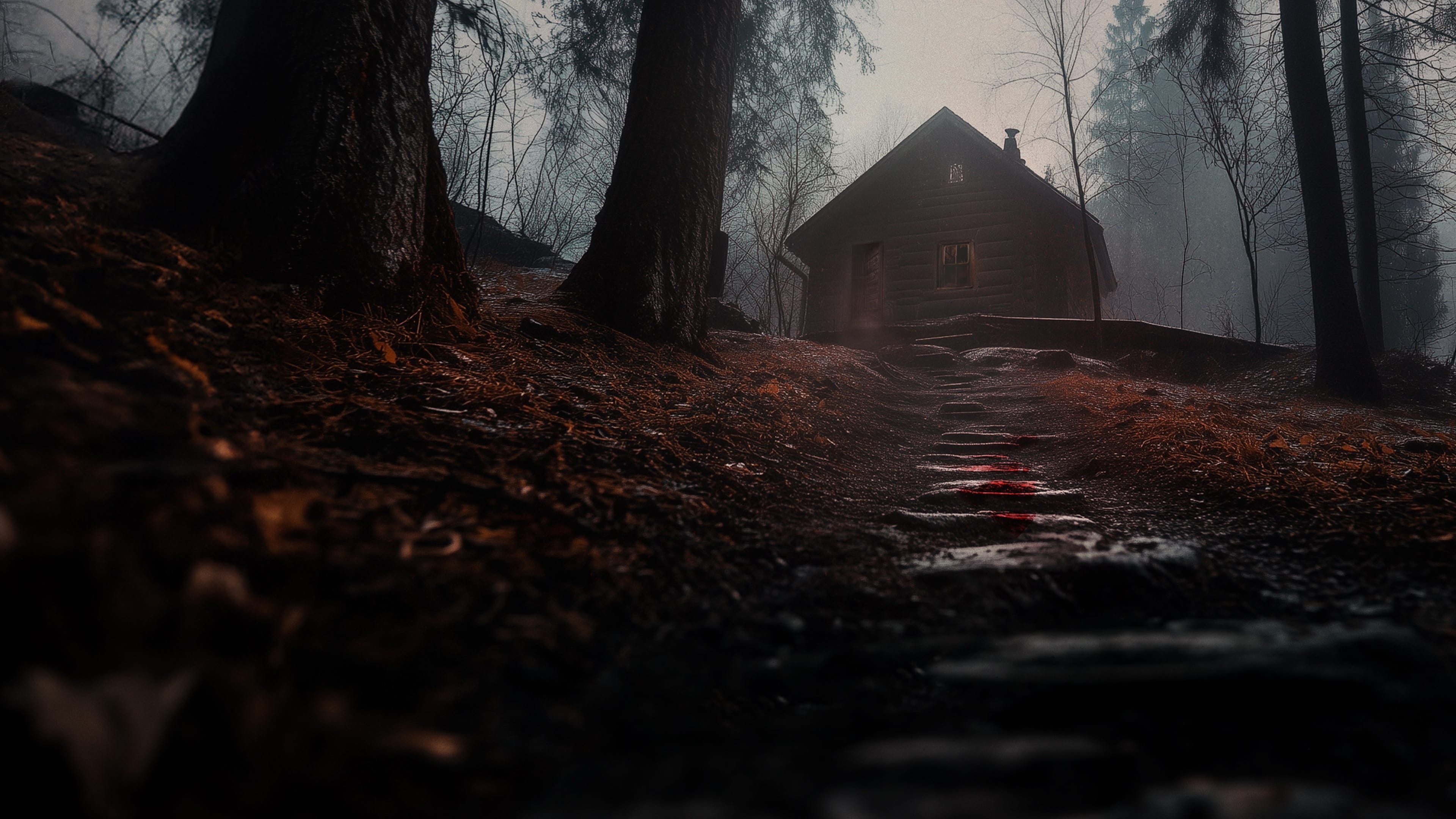 Cabin in the Woods Background