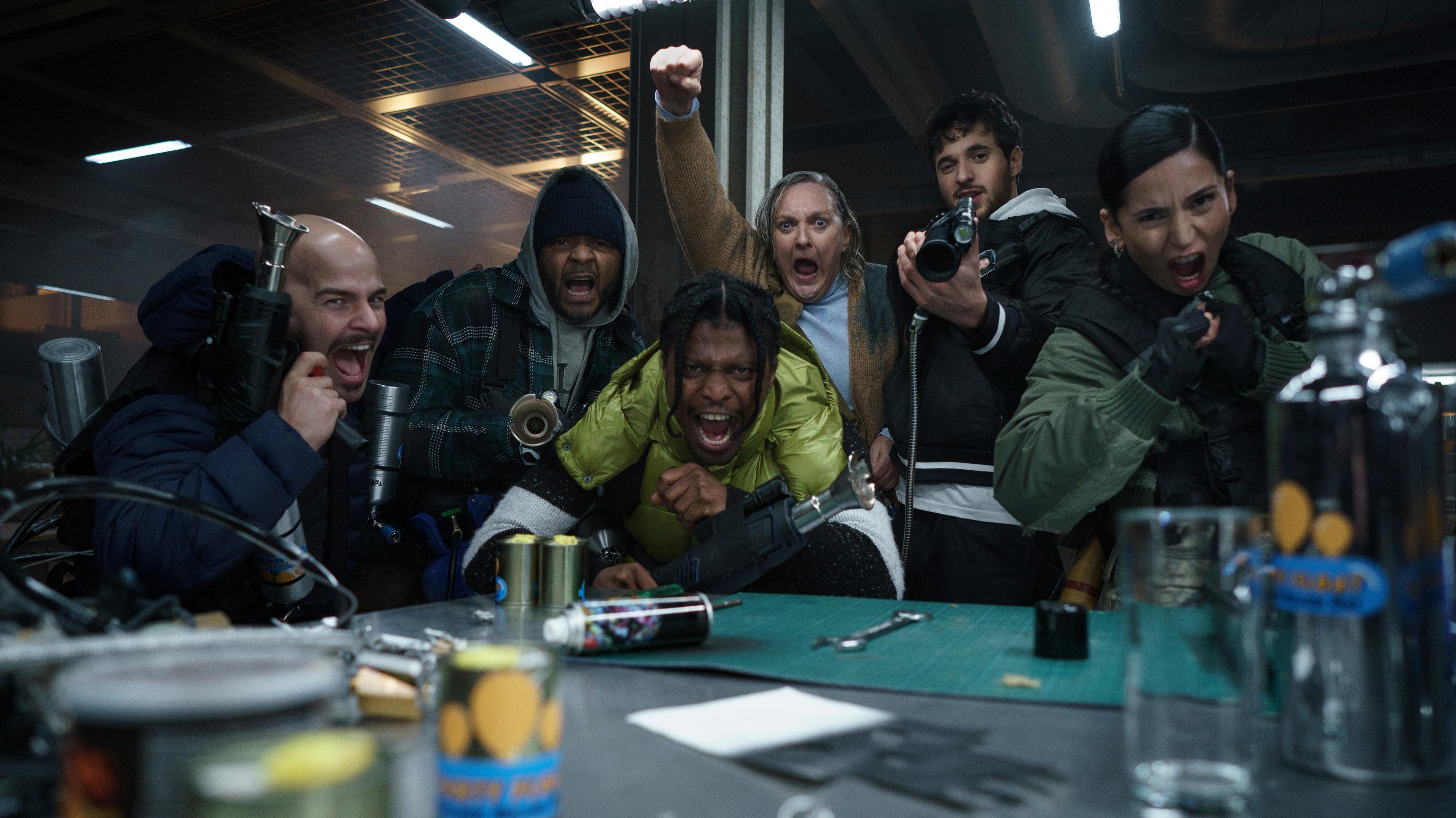 Straight Outta Space Background