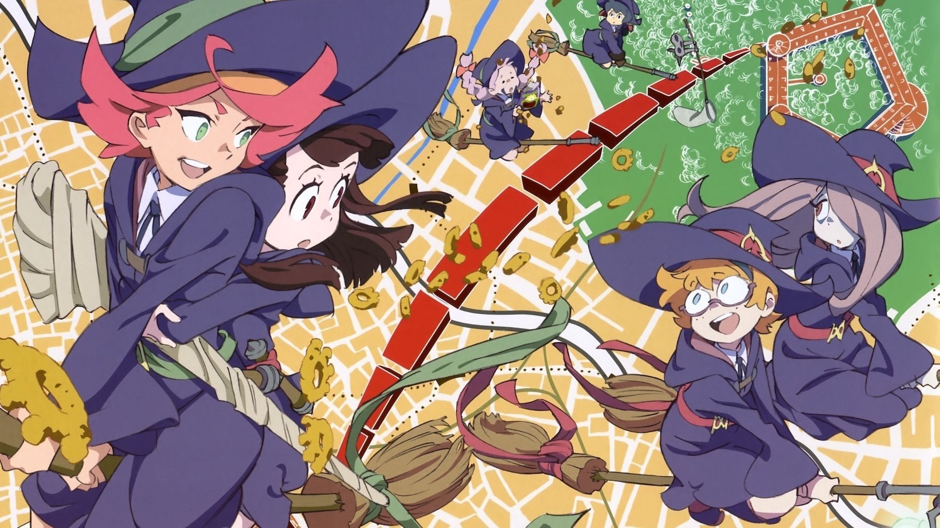 Little Witch Academia Background