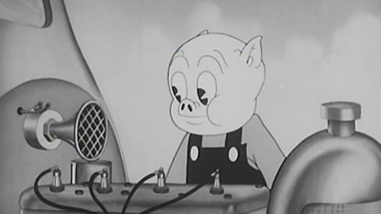 Porky's Super Service Background