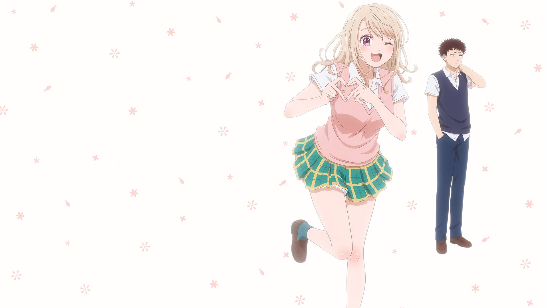 Medaka Kuroiwa Is Impervious to My Charms Background