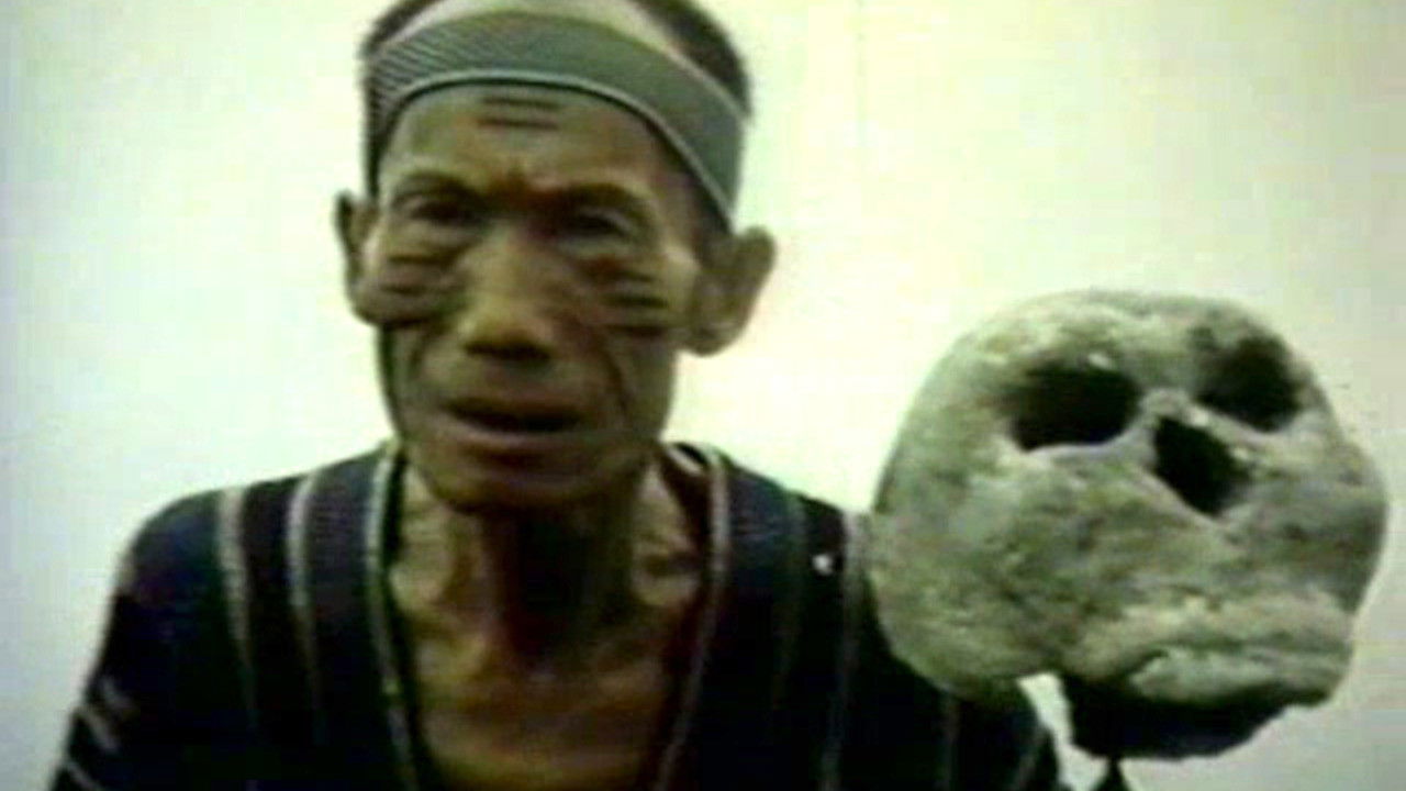 Blood of an Indian Fetish Cult Background