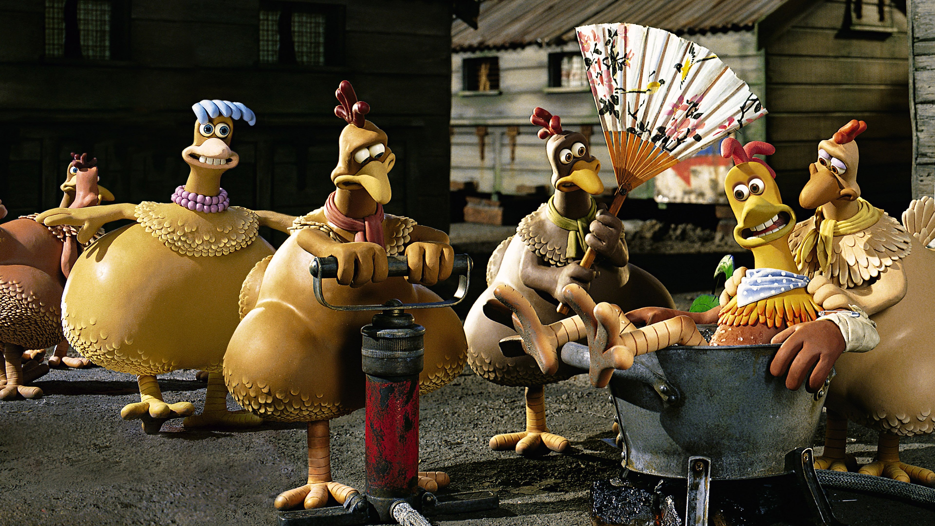 Chicken Run Background