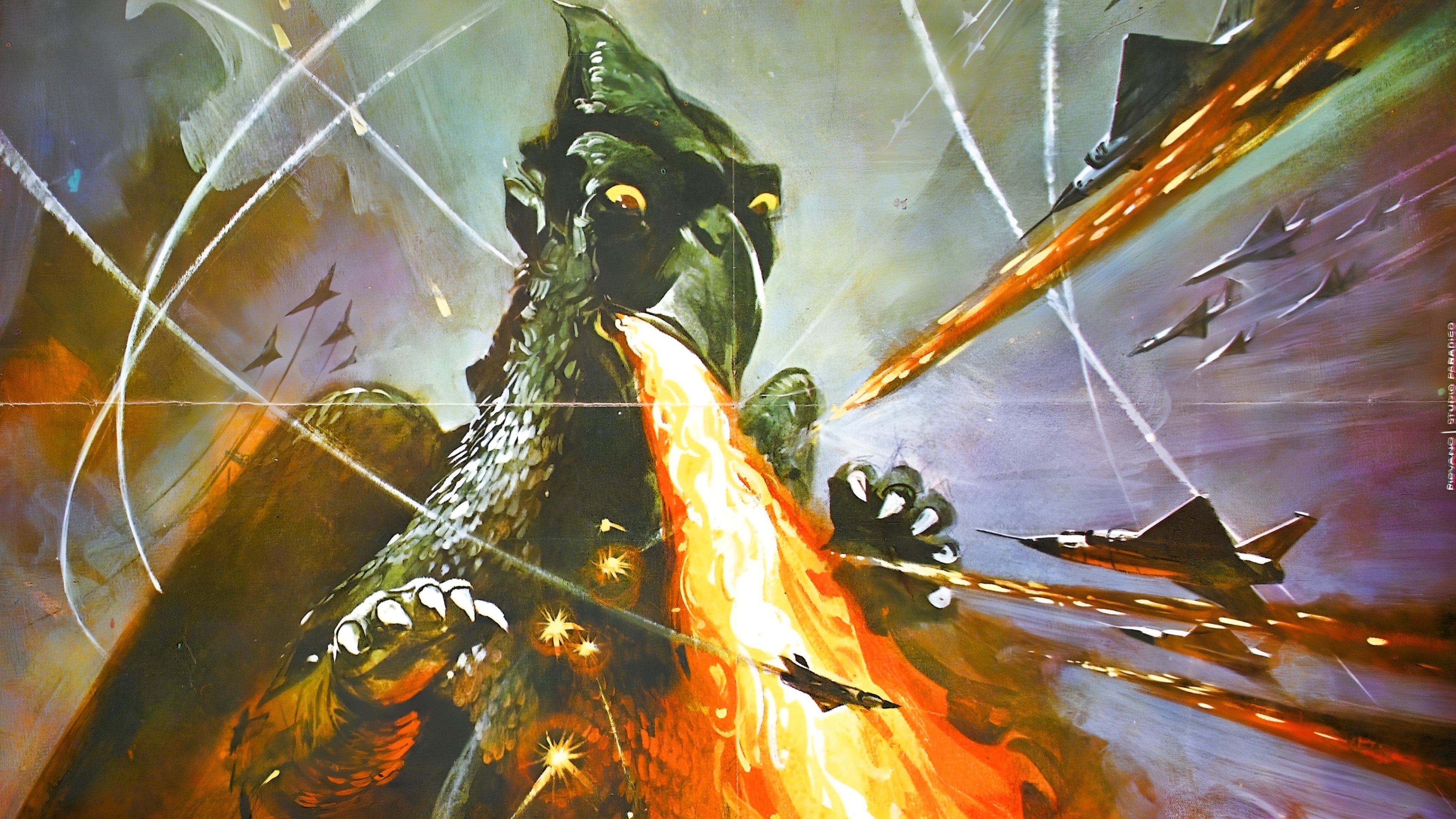 Gappa, the Triphibian Monster Background