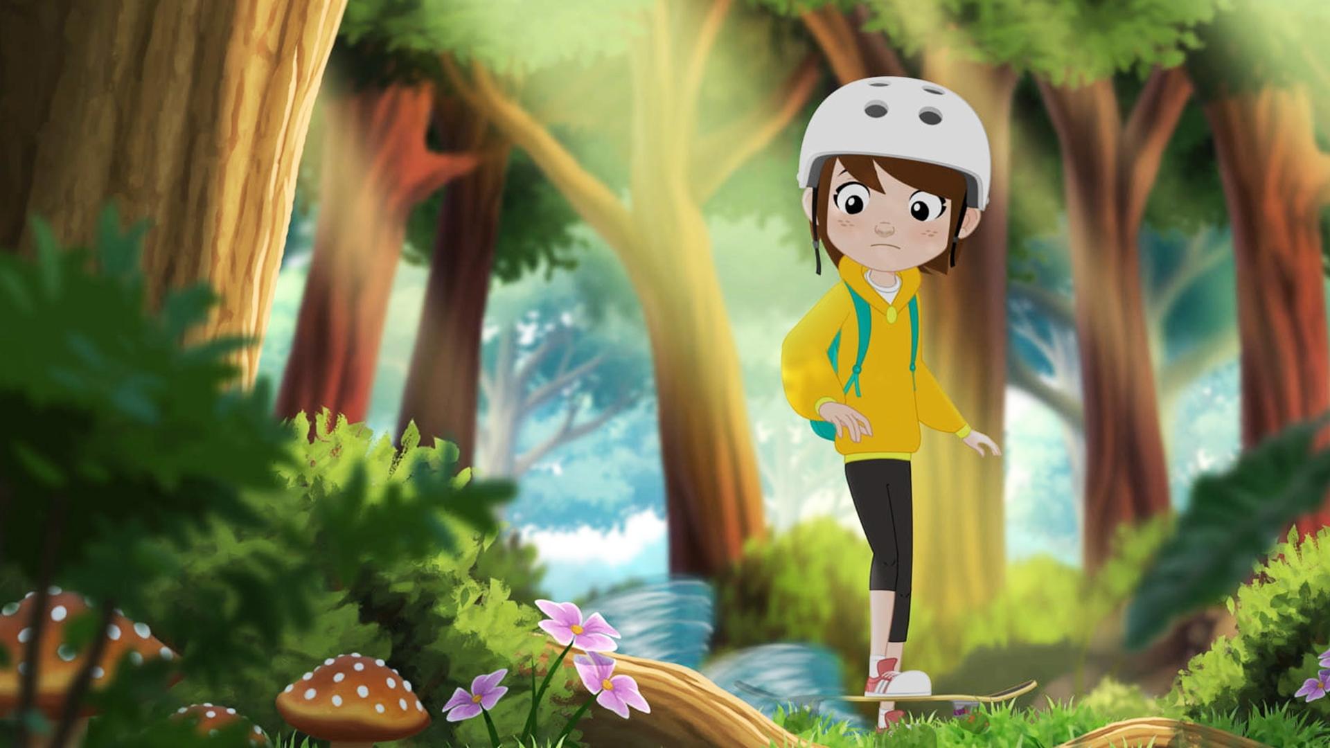 The Red Scroll Background