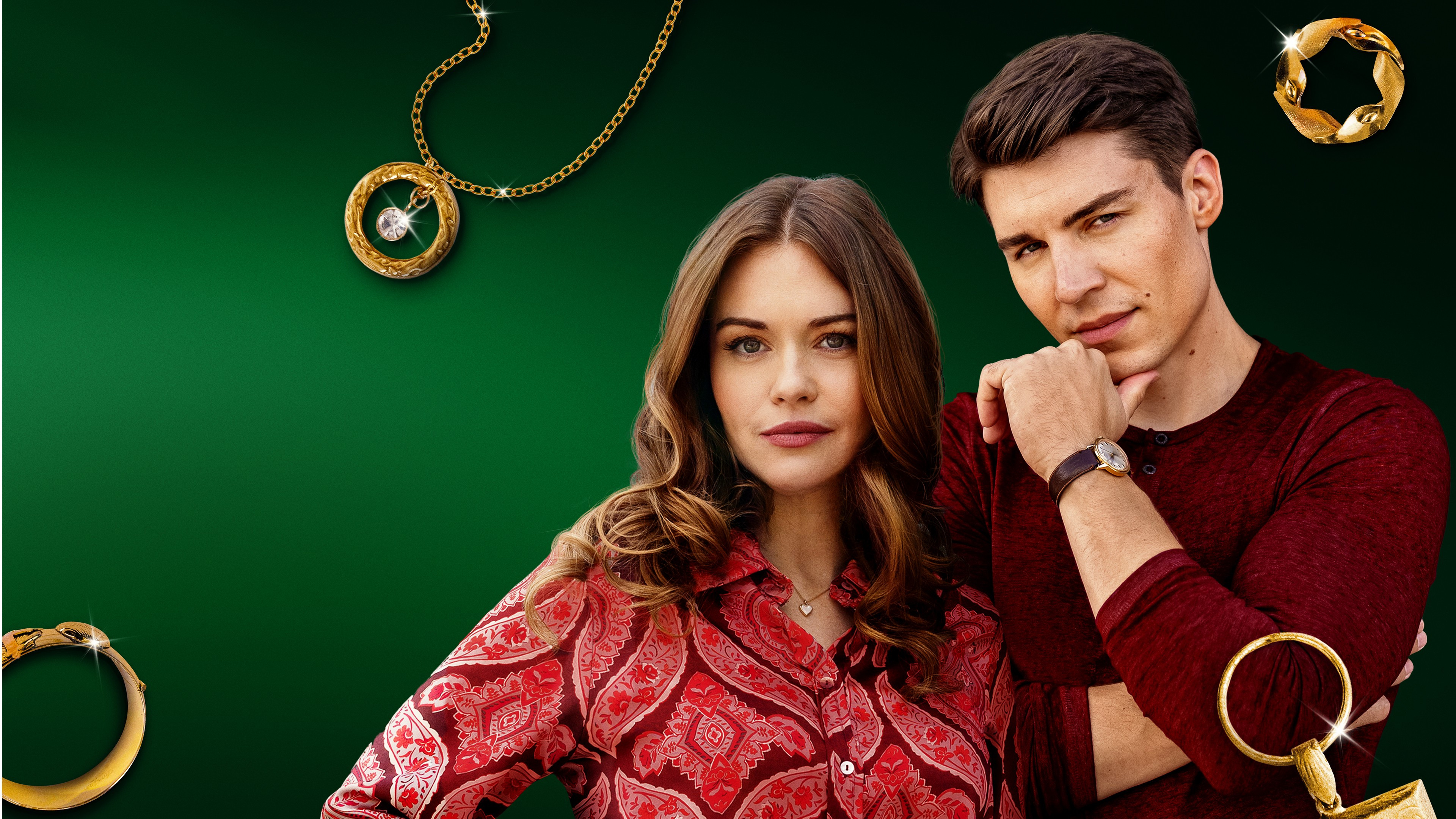 Five Gold Rings Background