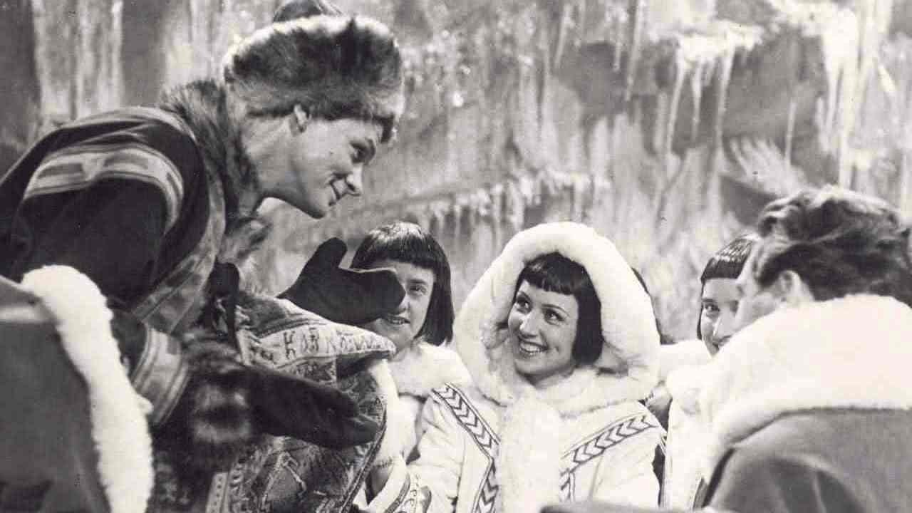 Frühling auf dem Eis Background