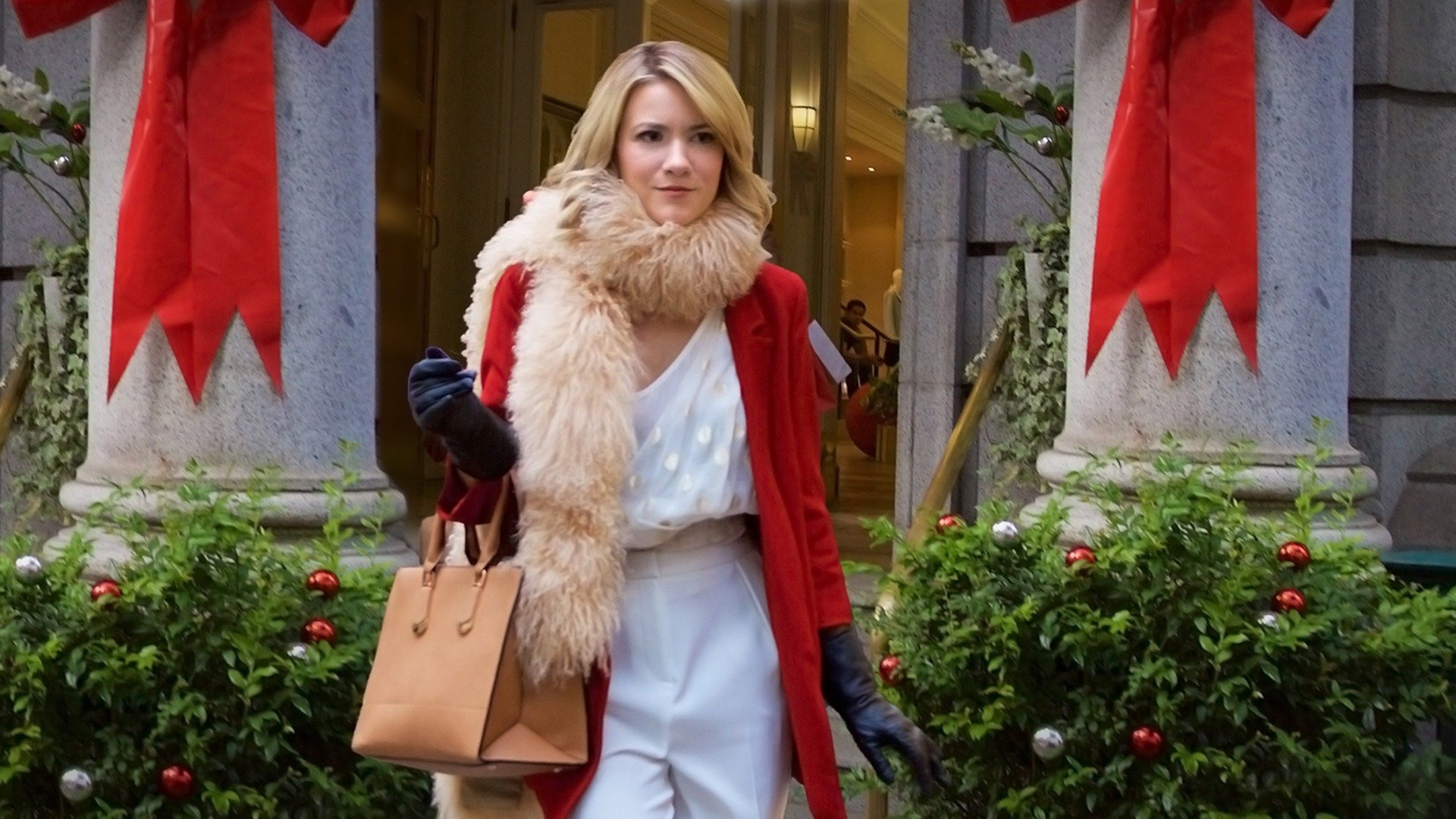 A Gift Wrapped Christmas Background