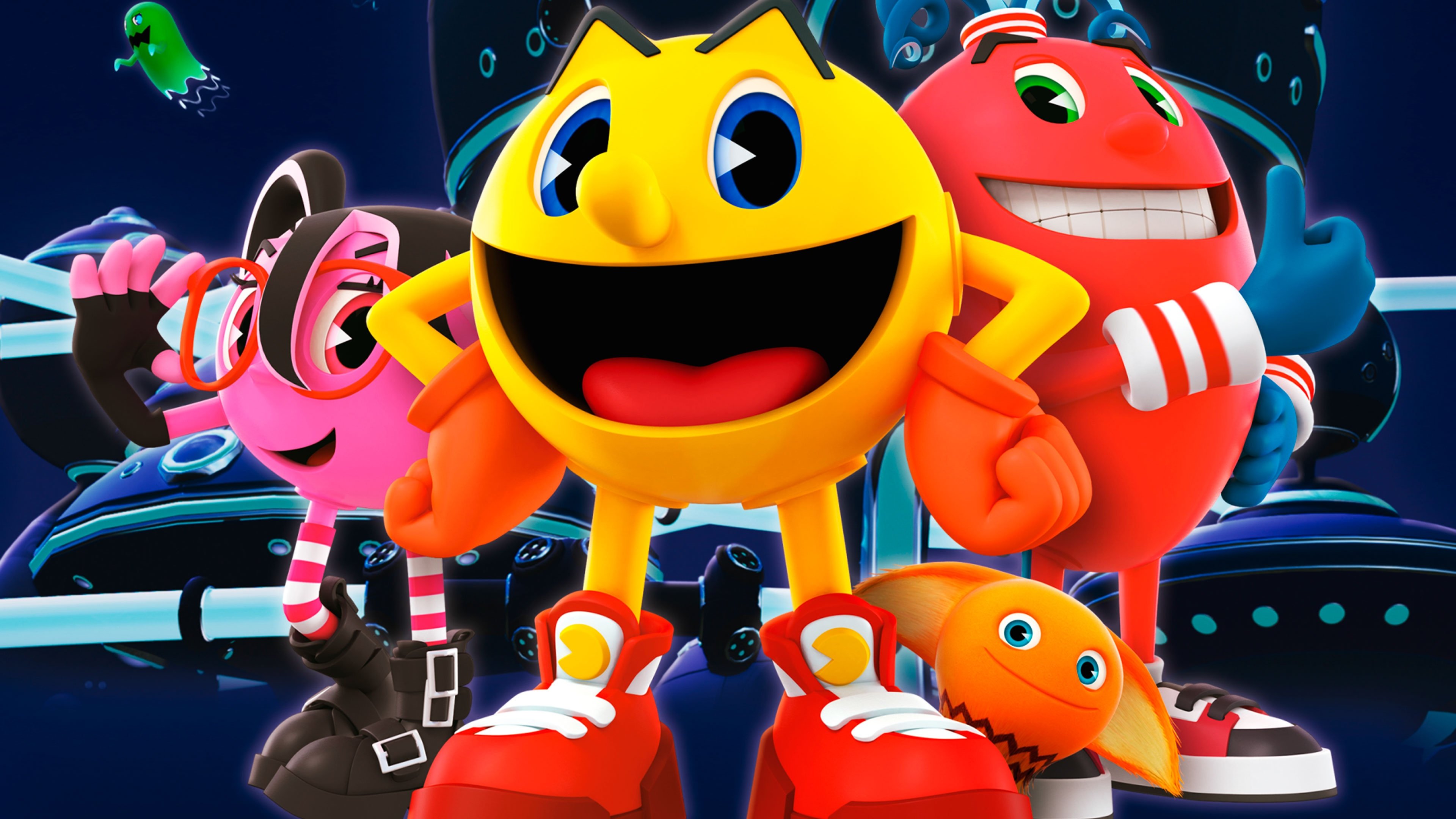 Pac-Man and the Ghostly Adventures Background