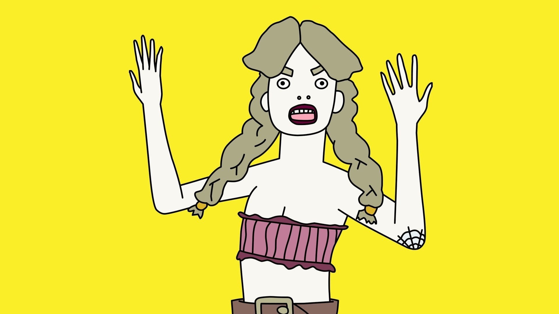 Brad Neely's Harg Nallin' Sclopio Peepio Background