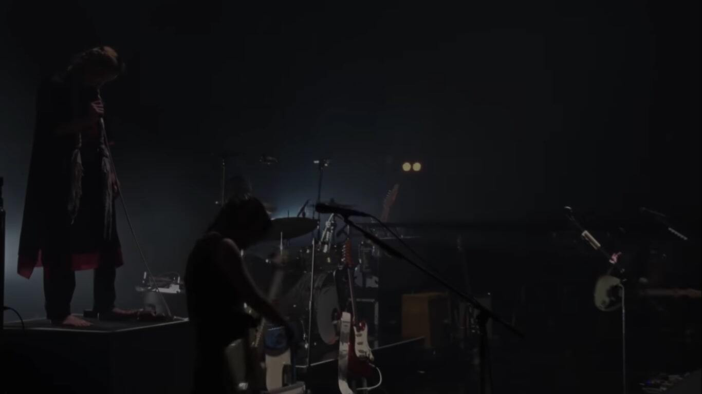 tricot Silent Show "HIMITSU" at Namba Hatch OSAKA on April 16,2021 Background