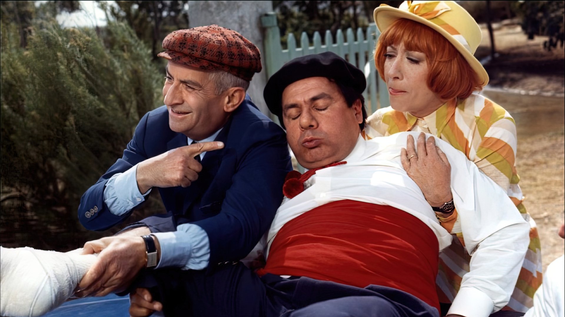 The Little Bather Background