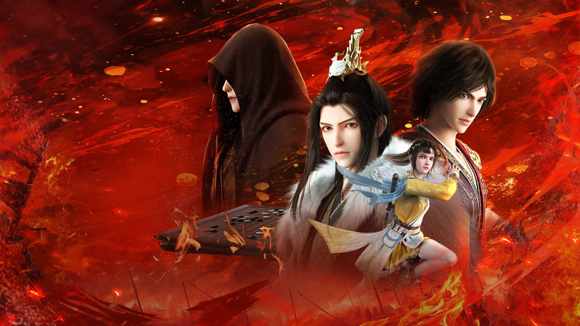 Great Journey of Teenagers Background