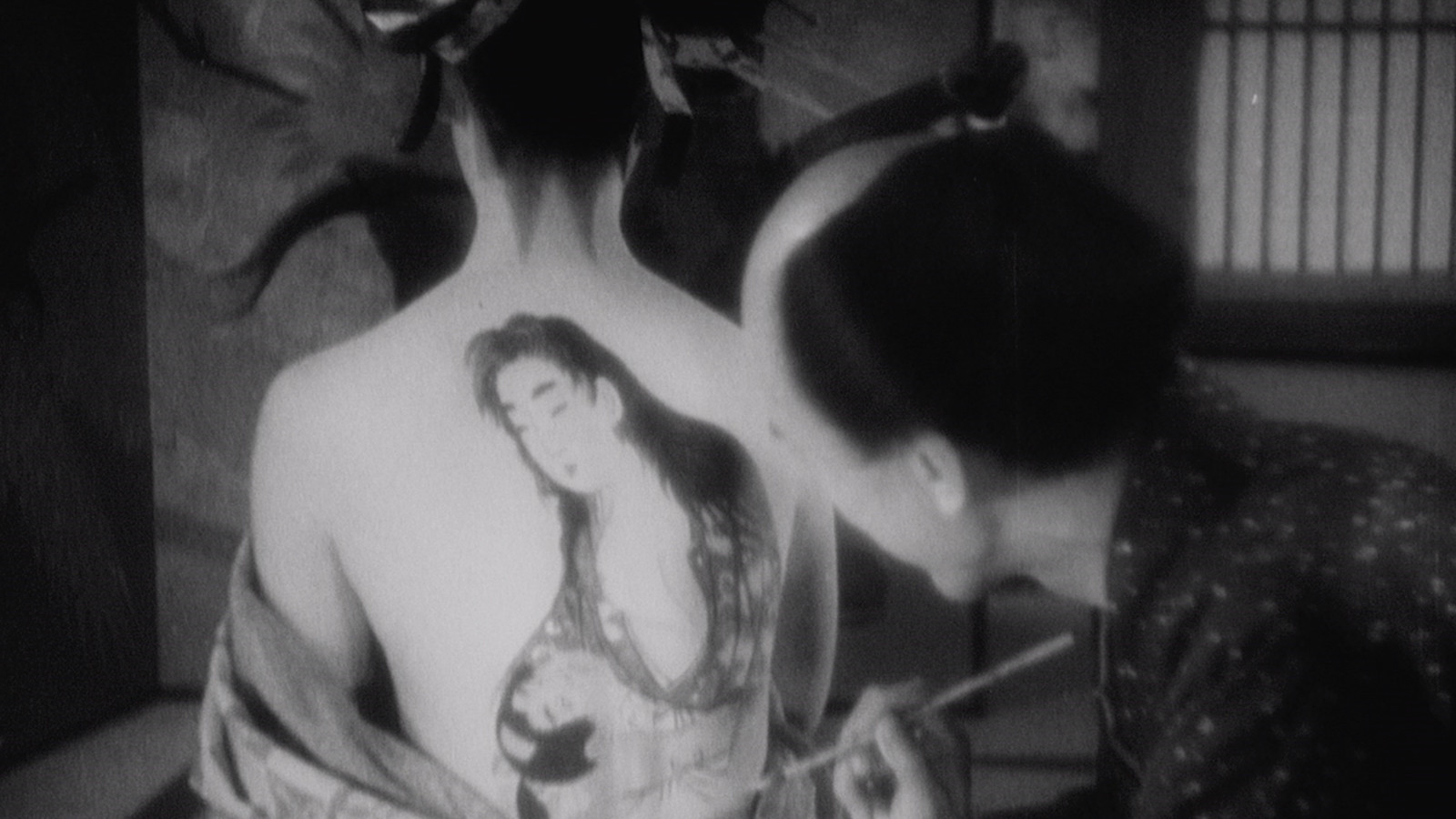 Utamaro and His Five Women Background